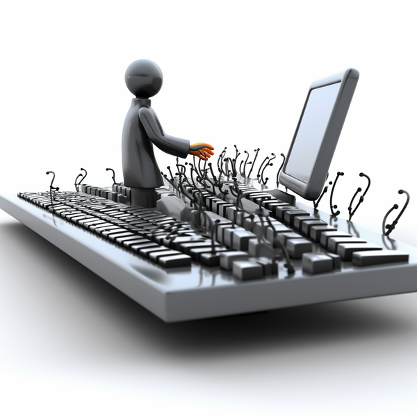 ¿Cómo aspirar el teclado de un ordenador?