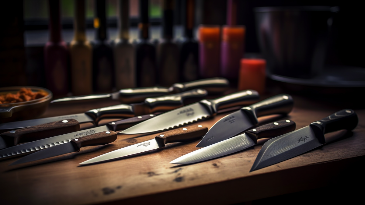 Tipos de cuchillos, cuidados y usos en la cocina