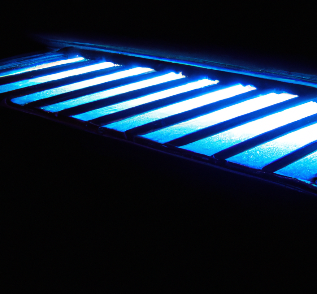 emisor termico electrico calor azul fluido bajo consumo