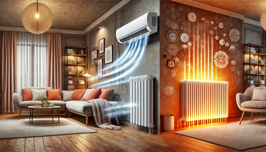 Diferencias entre calefacción por convectores y radiadores