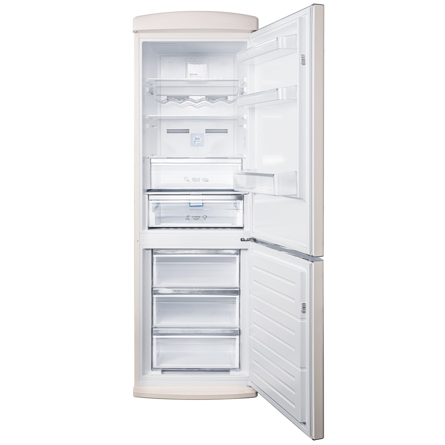 Frigorífico Combi Evvo F60 Retro Reacondicionado Clase A