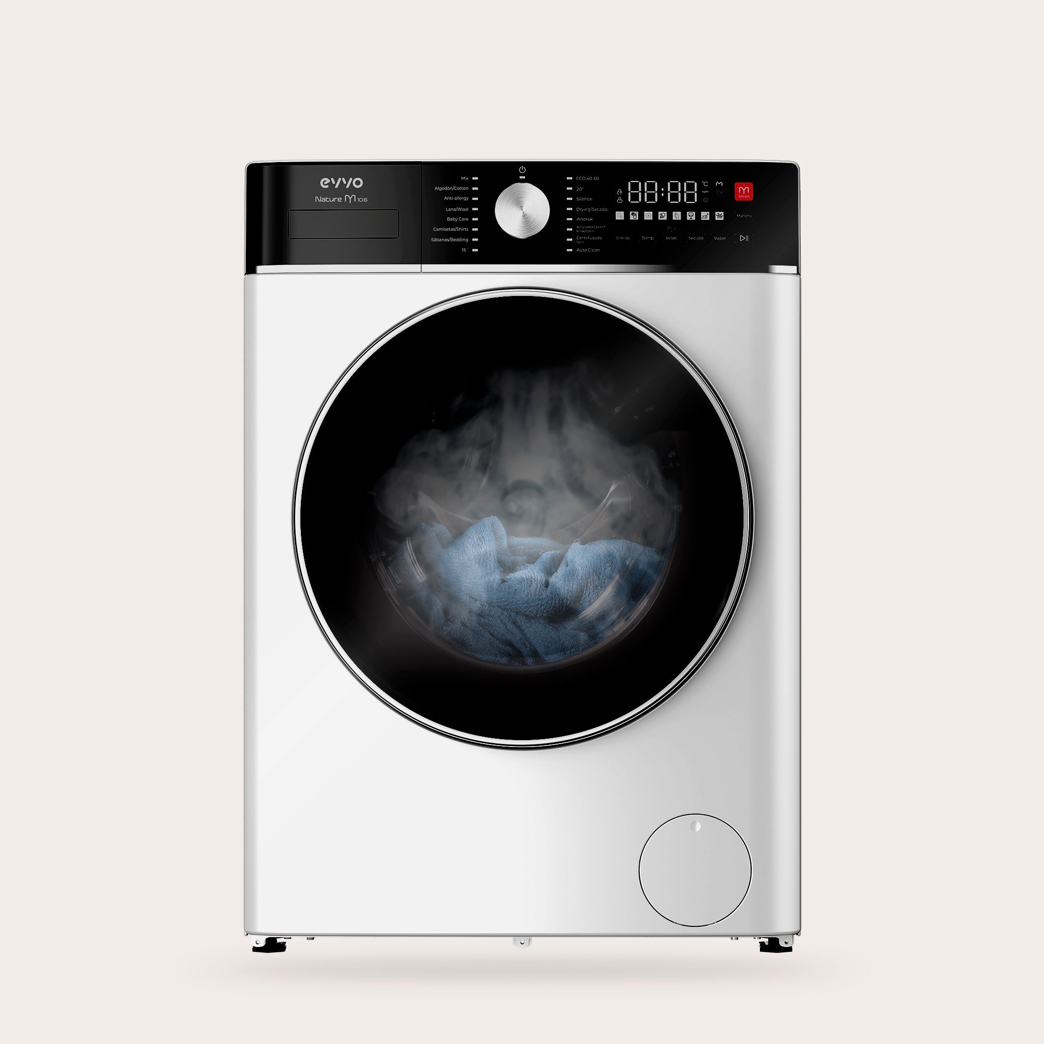 Máquina de Lavar e Secar Roupa EVVO Nature M