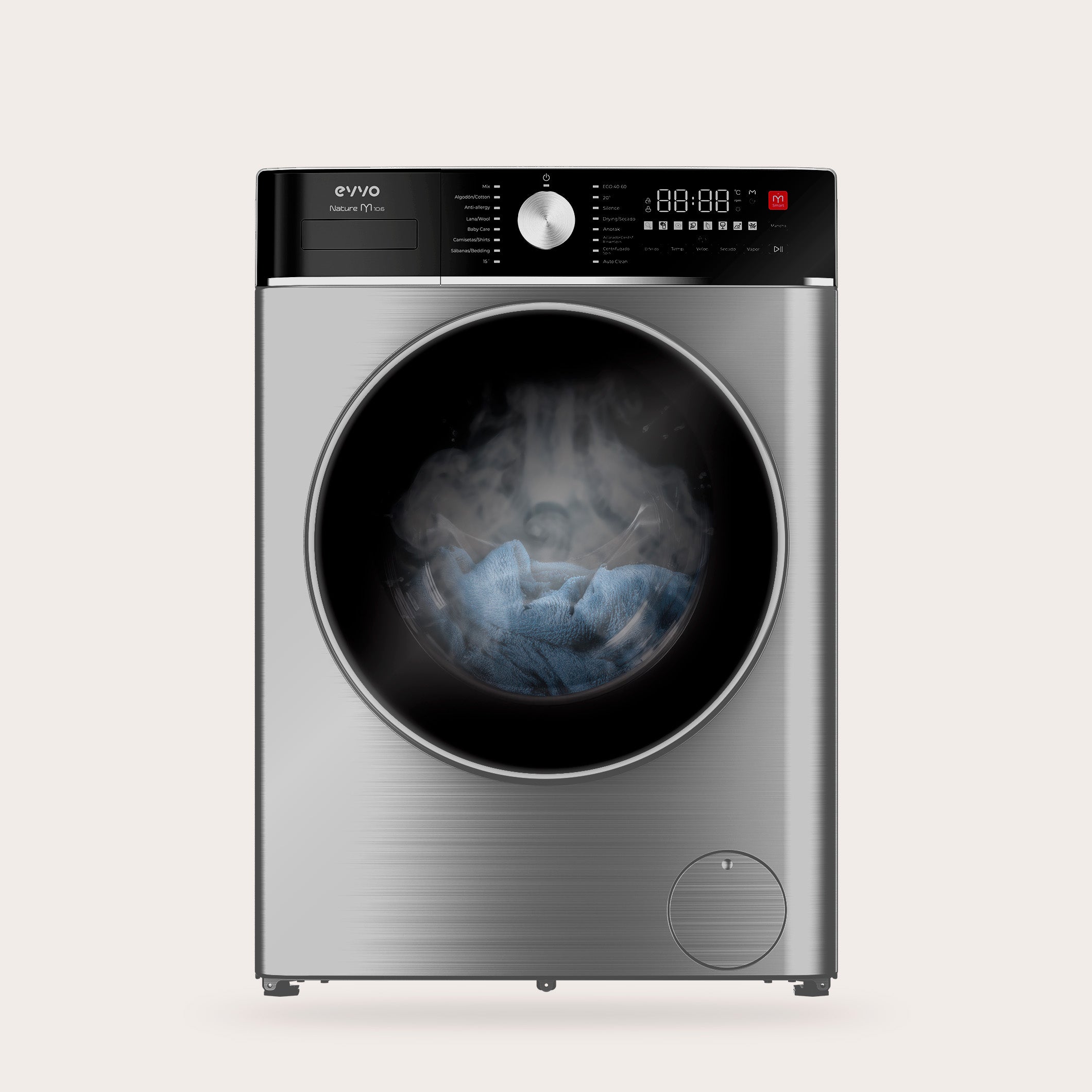 Máquina de Lavar e Secar Roupa EVVO Nature M