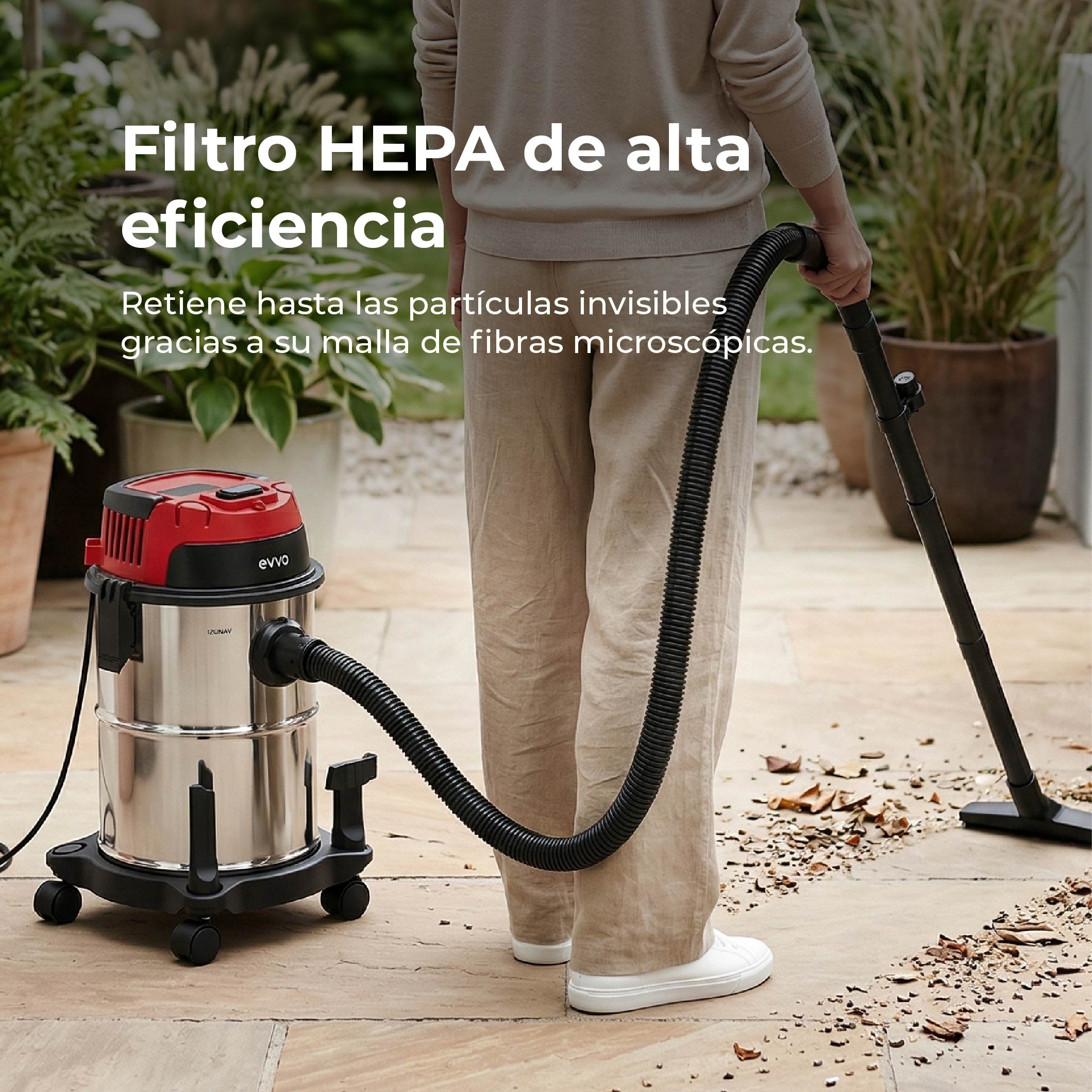 Aspirador de Sólidos y Líquidos EVVO AE82