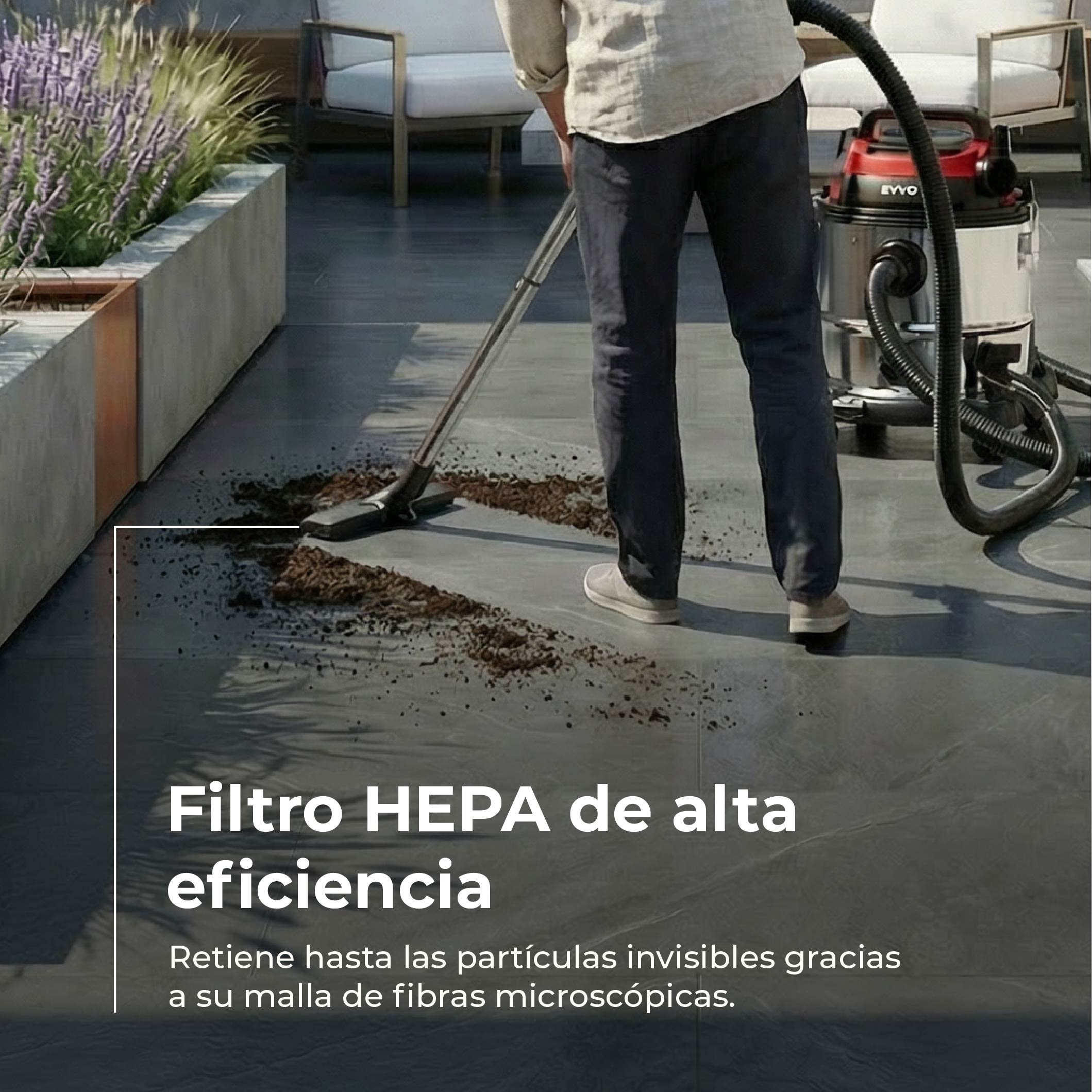 Aspirador de Sólidos y Líquidos EVVO AE84