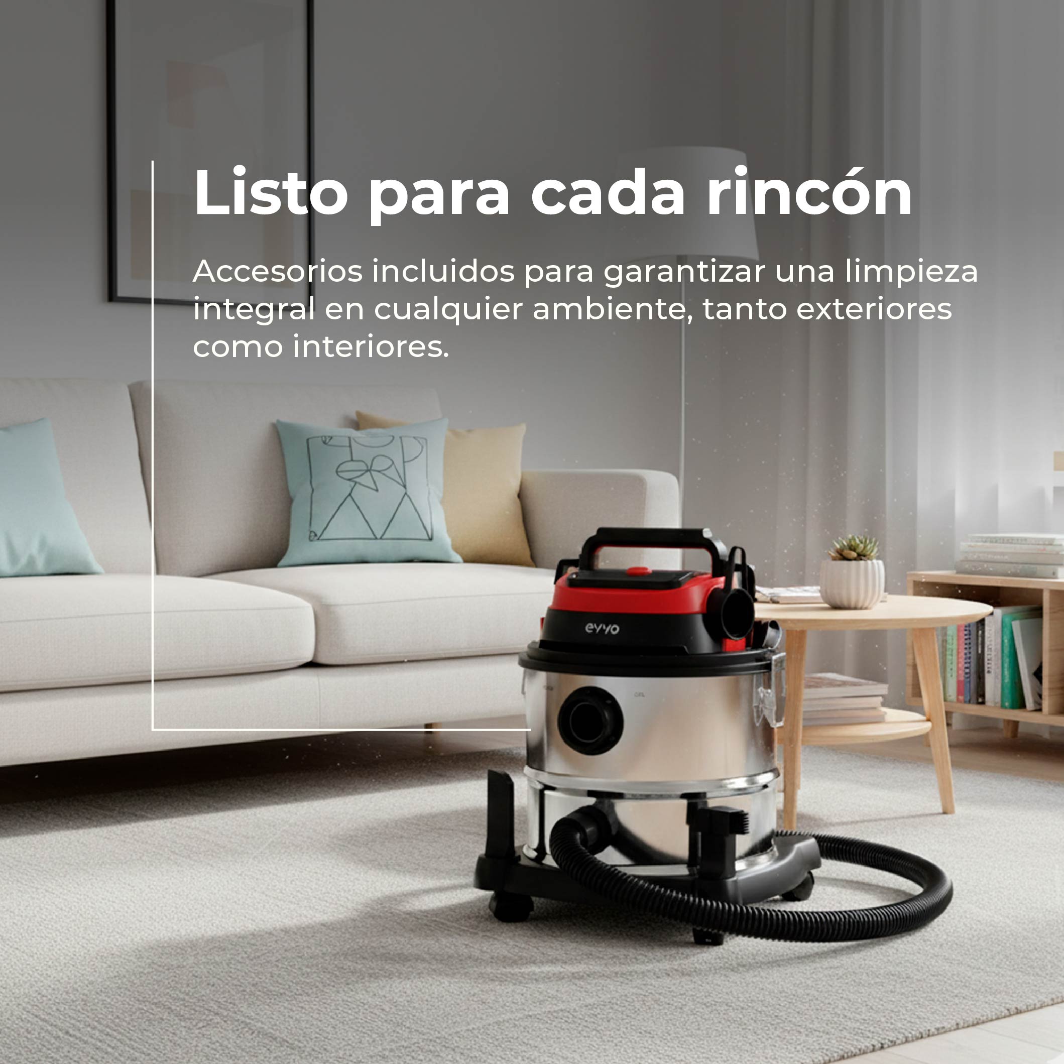 Aspirador de Sólidos y Líquidos EVVO AE84