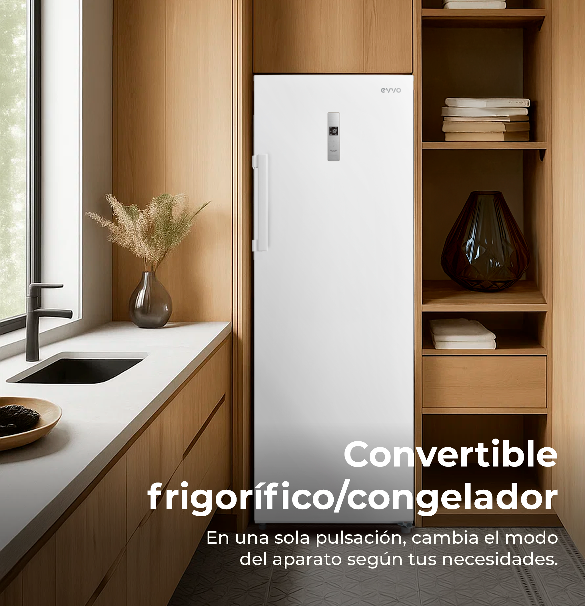 Congelador Vertical EVVO ICE 238