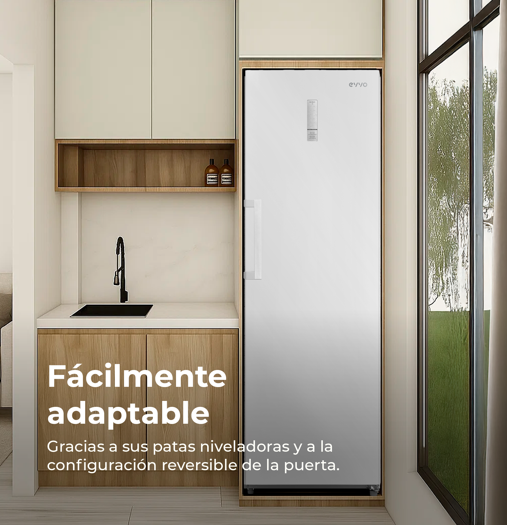 Congelador Vertical EVVO ICE 273