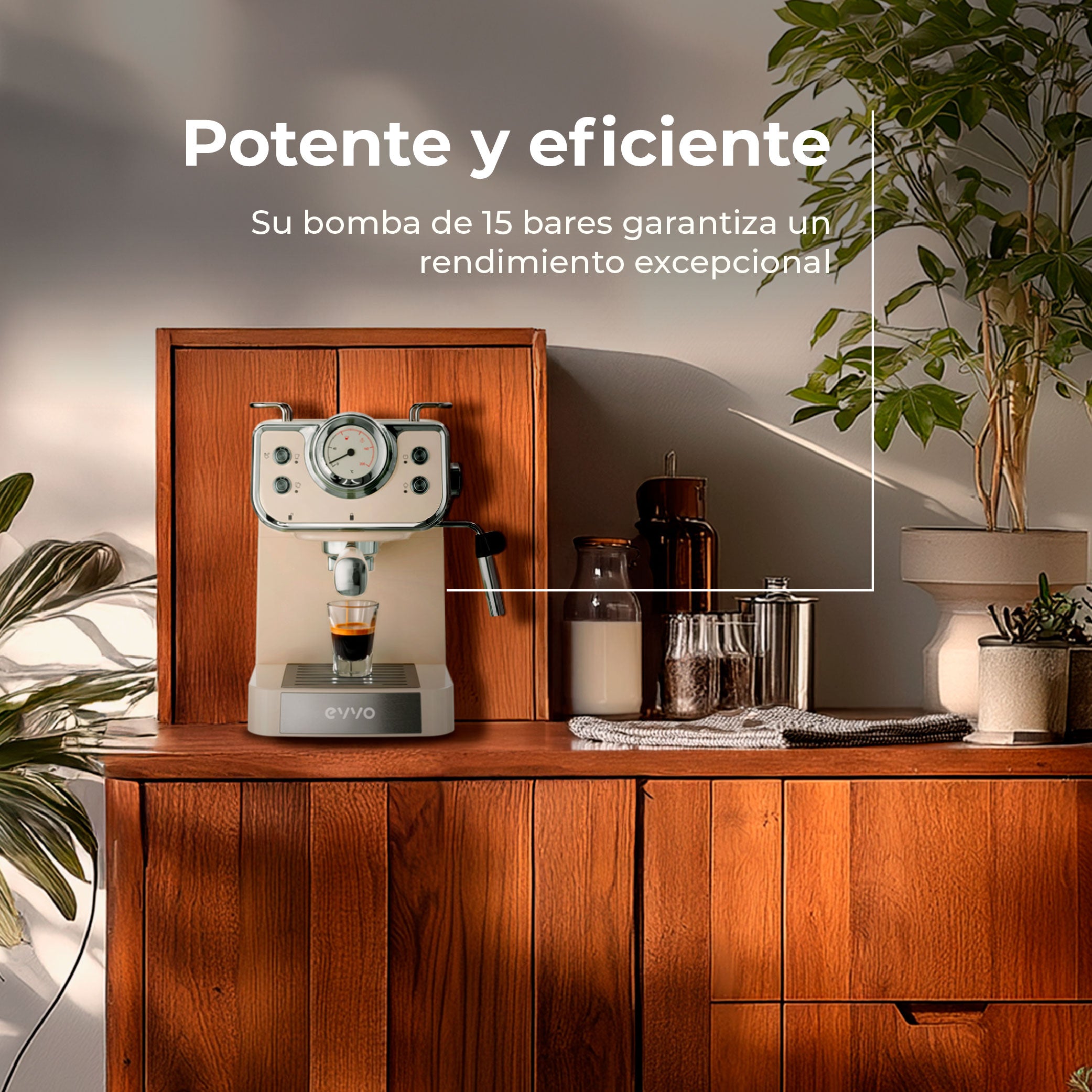 Cafetera Espresso EVVO Intensa Retro