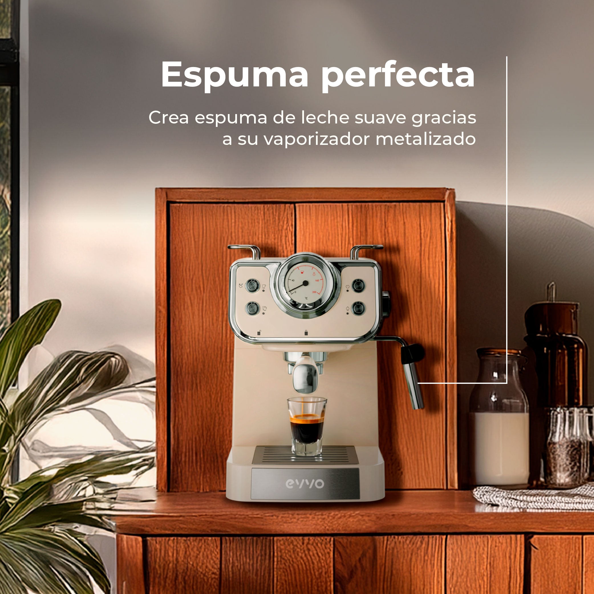 Cafetera Espresso EVVO Intensa Retro