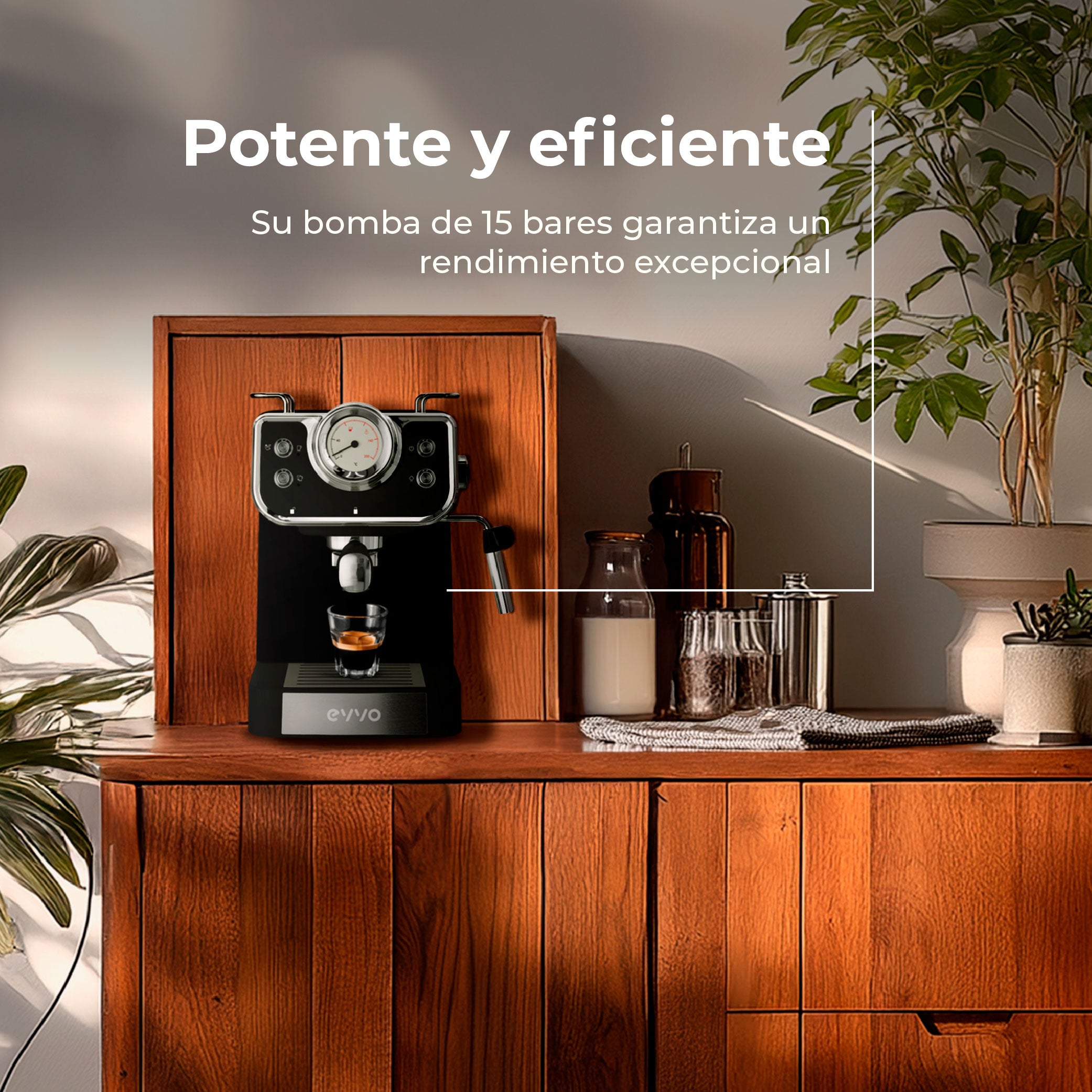 Cafetera Espresso EVVO Intensa Retro