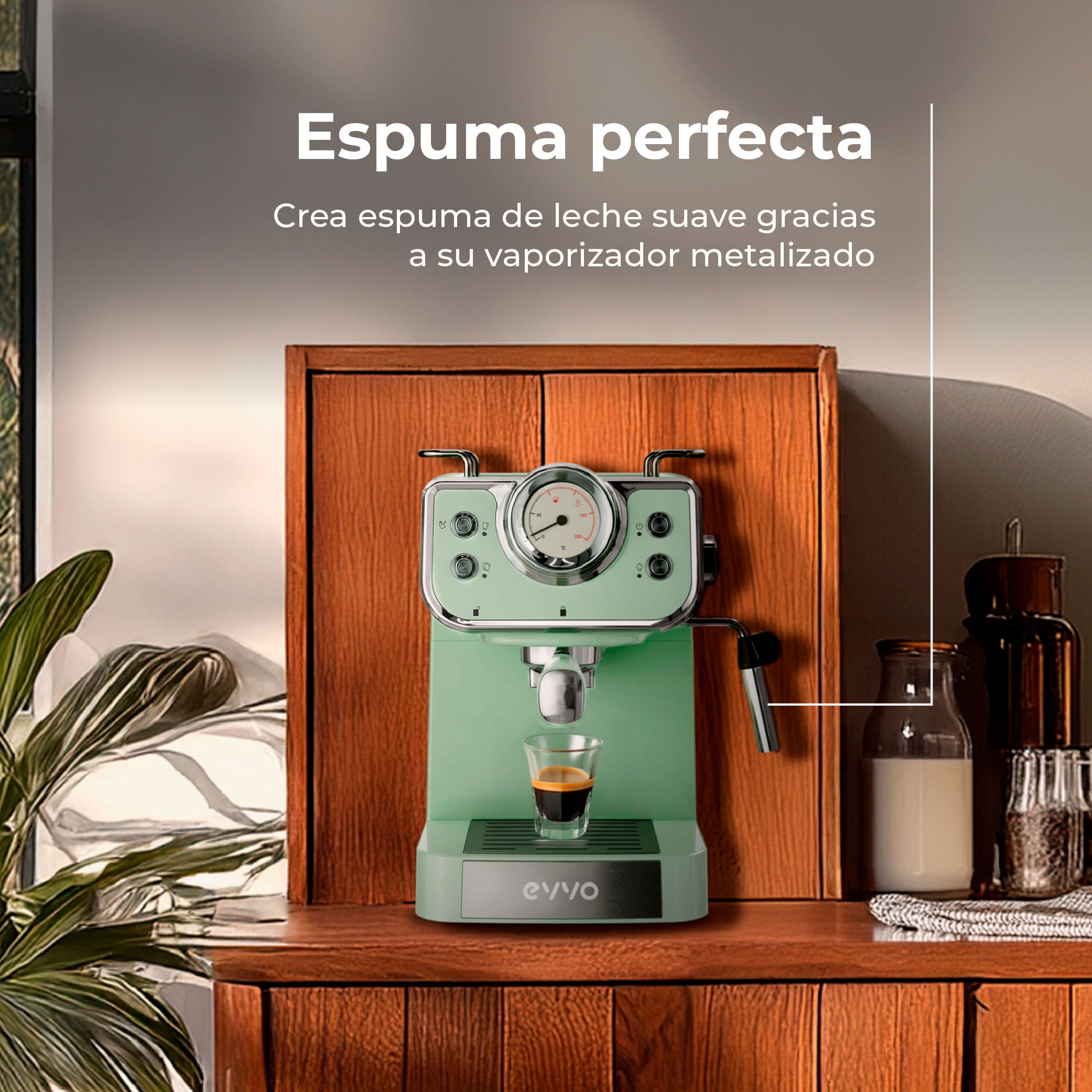 Cafetera Espresso EVVO Intensa Retro