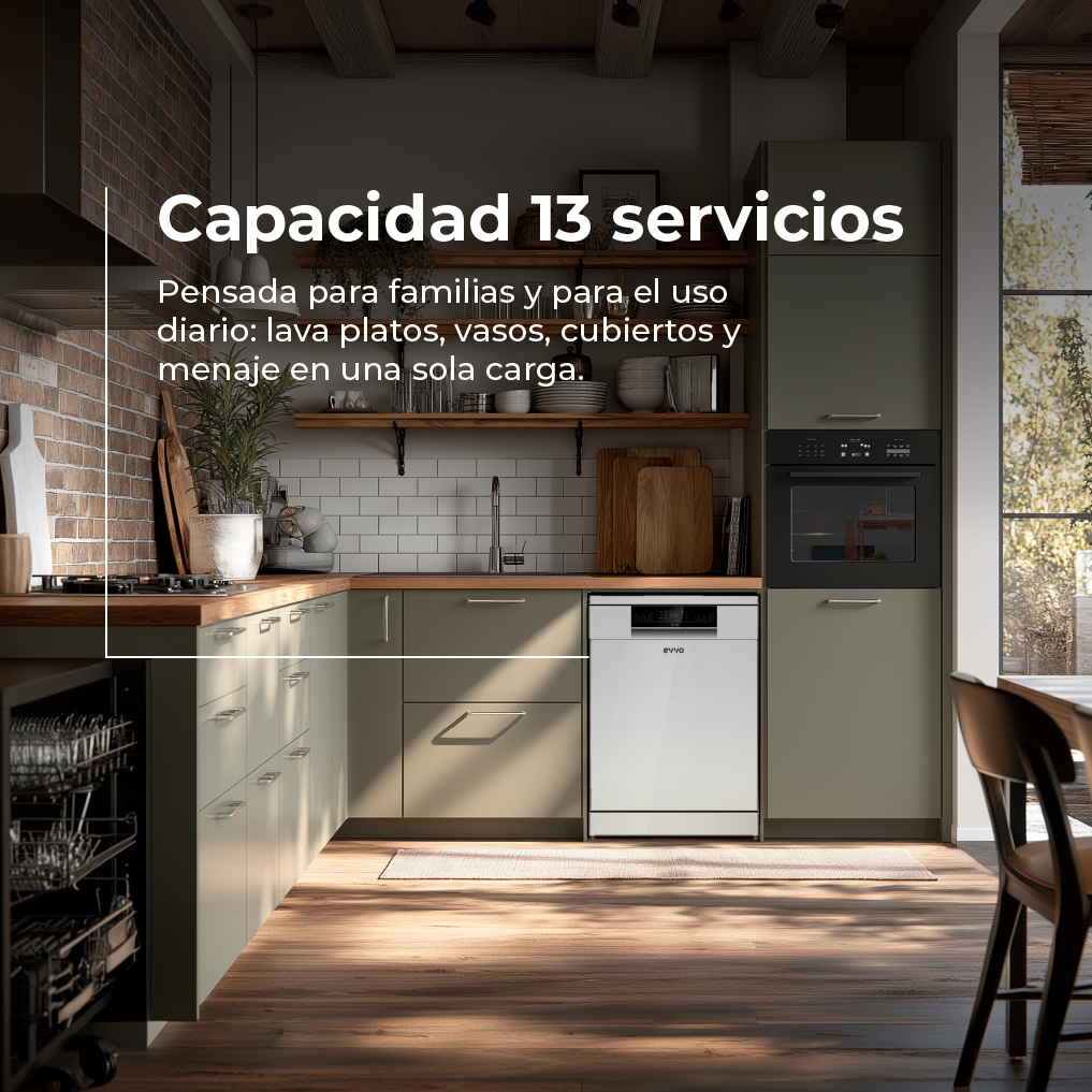 Lavavajillas EVVO D1Y