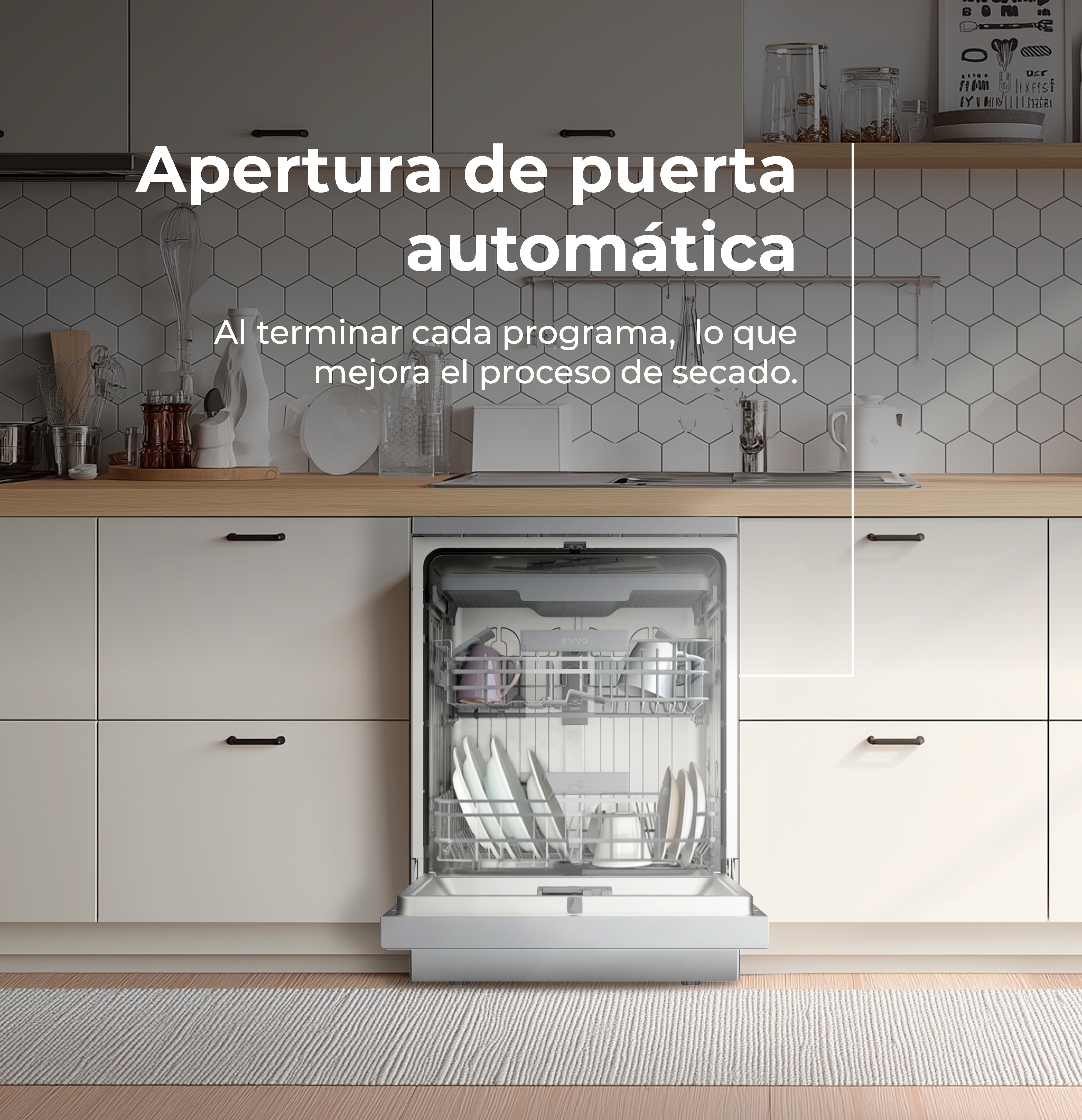 Lavavajillas EVVO D4Y