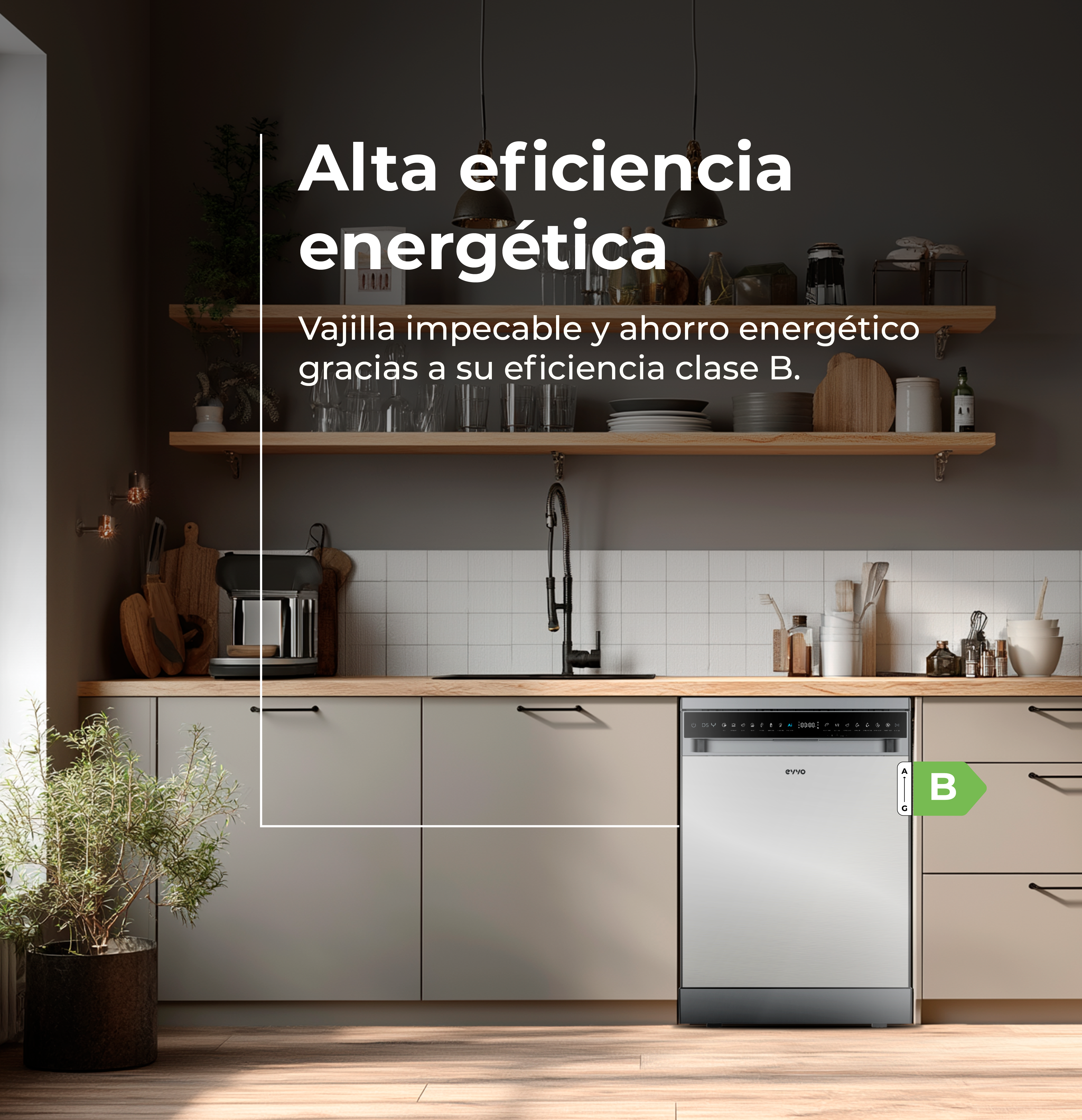 Lavavajillas EVVO D5Y