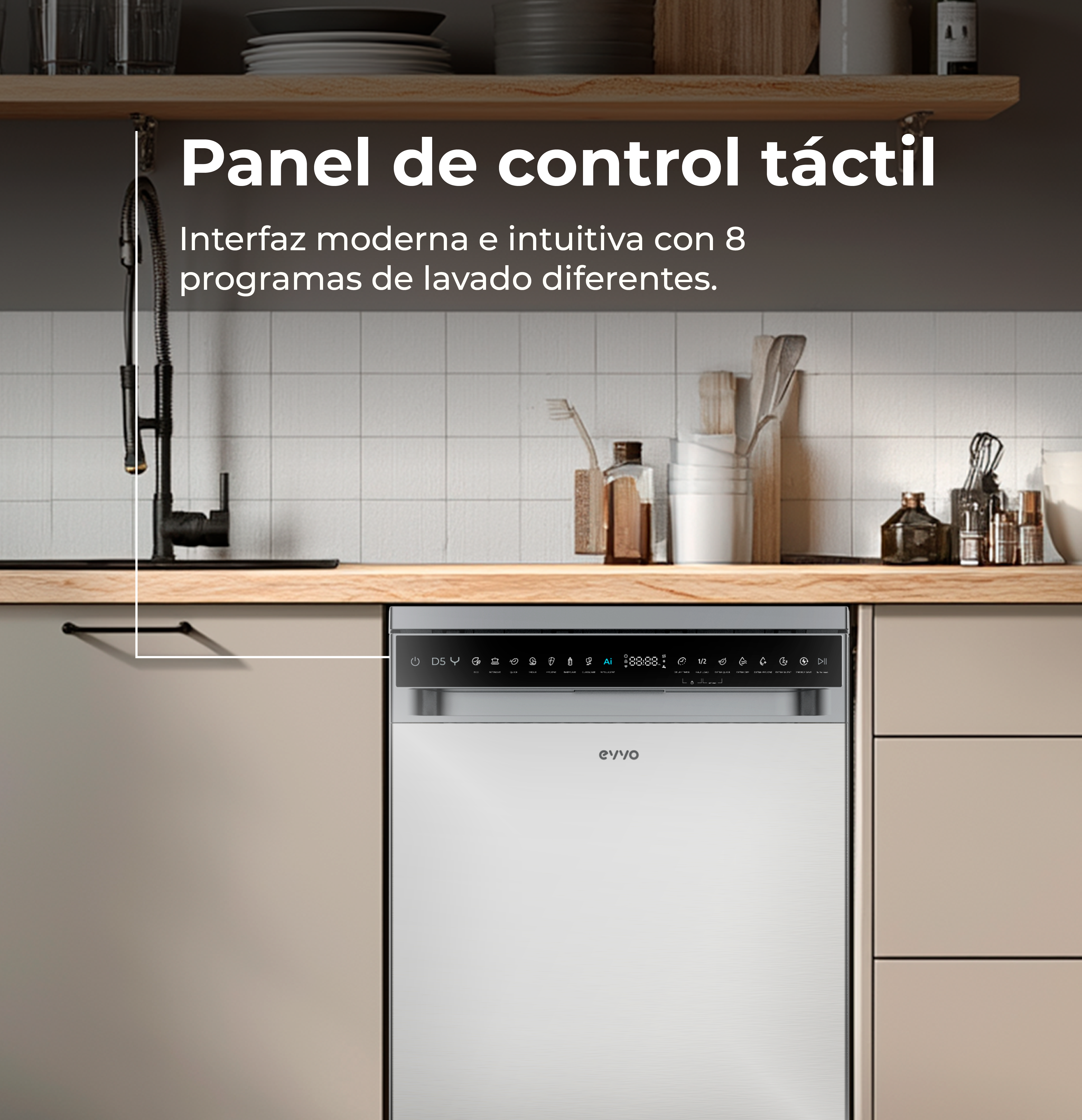 Lavavajillas EVVO D5Y