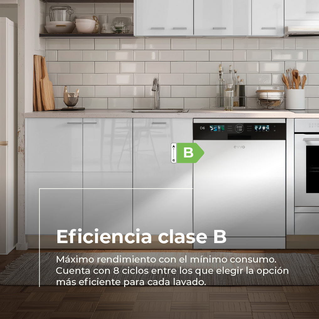Lavavajillas EVVO D6
