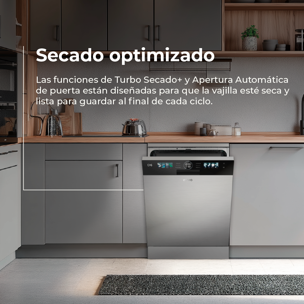 Lavavajillas EVVO D6