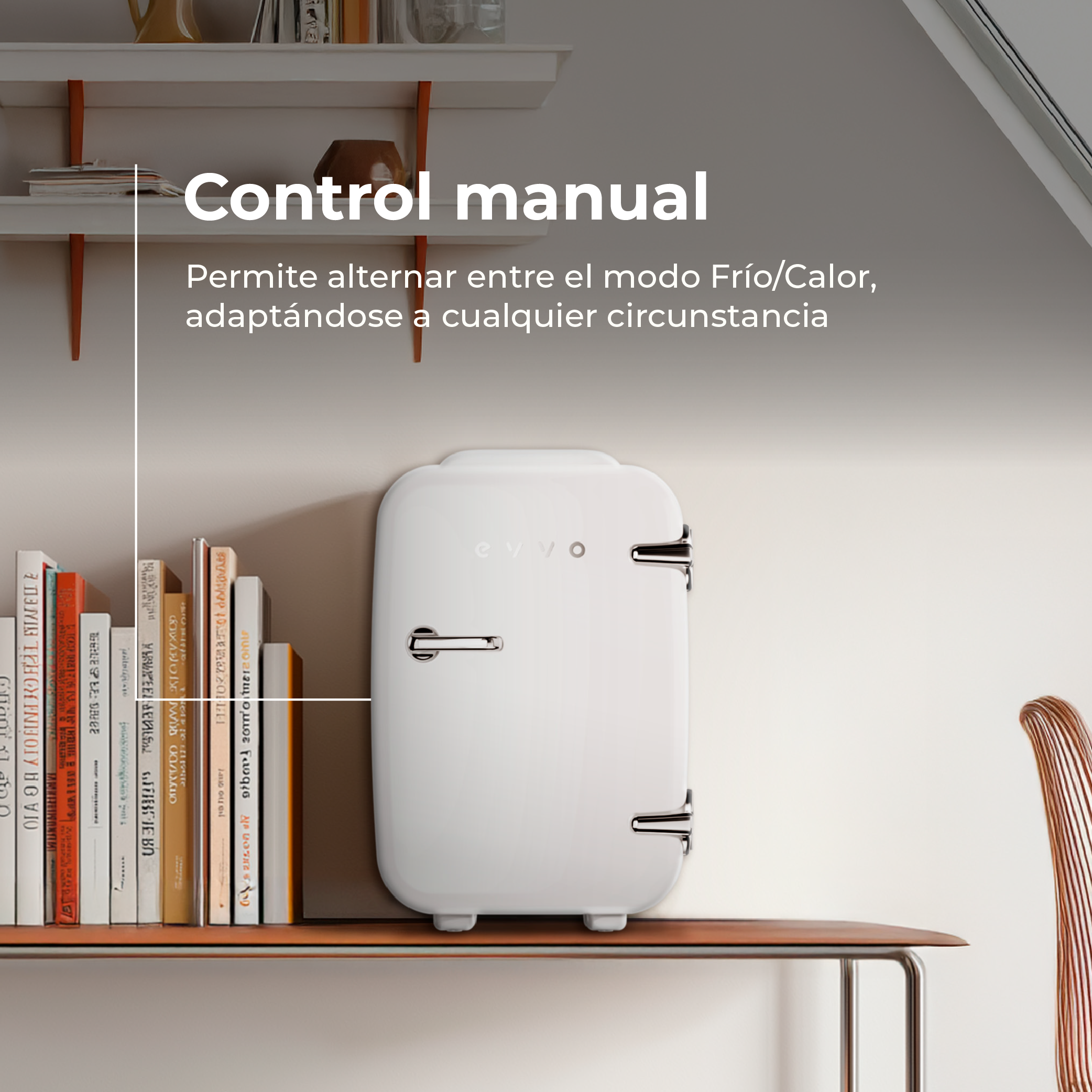 Nevera Mini Evvo F4 Retro