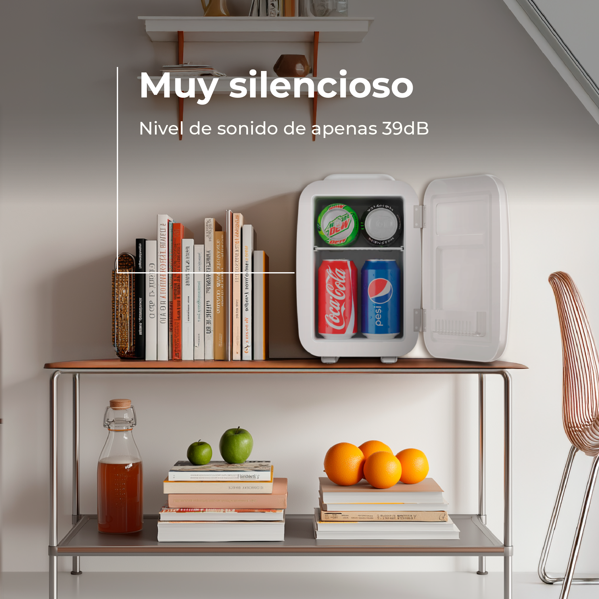 Nevera Mini Evvo F4 Retro