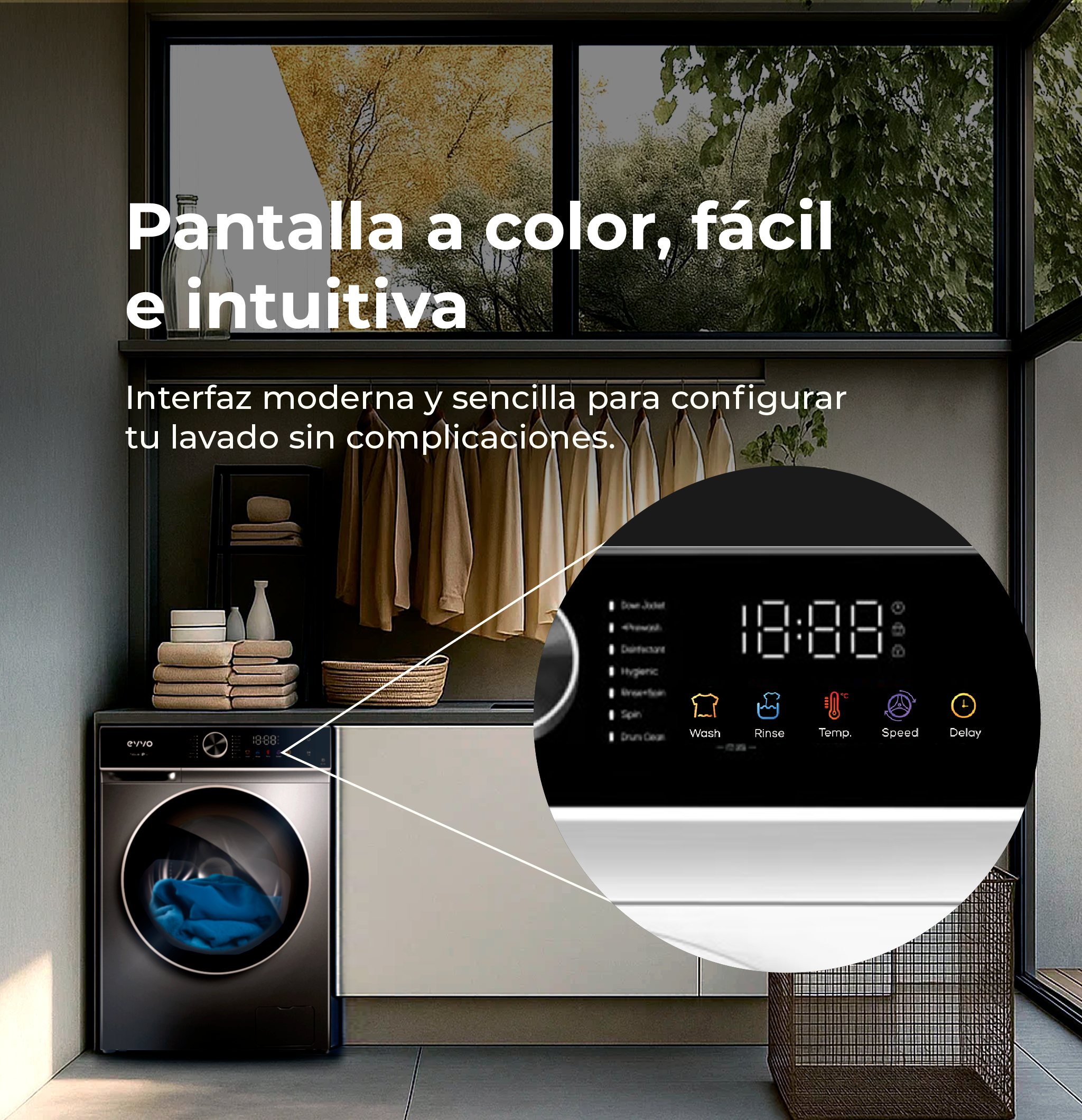 Lavadora EVVO Nova P