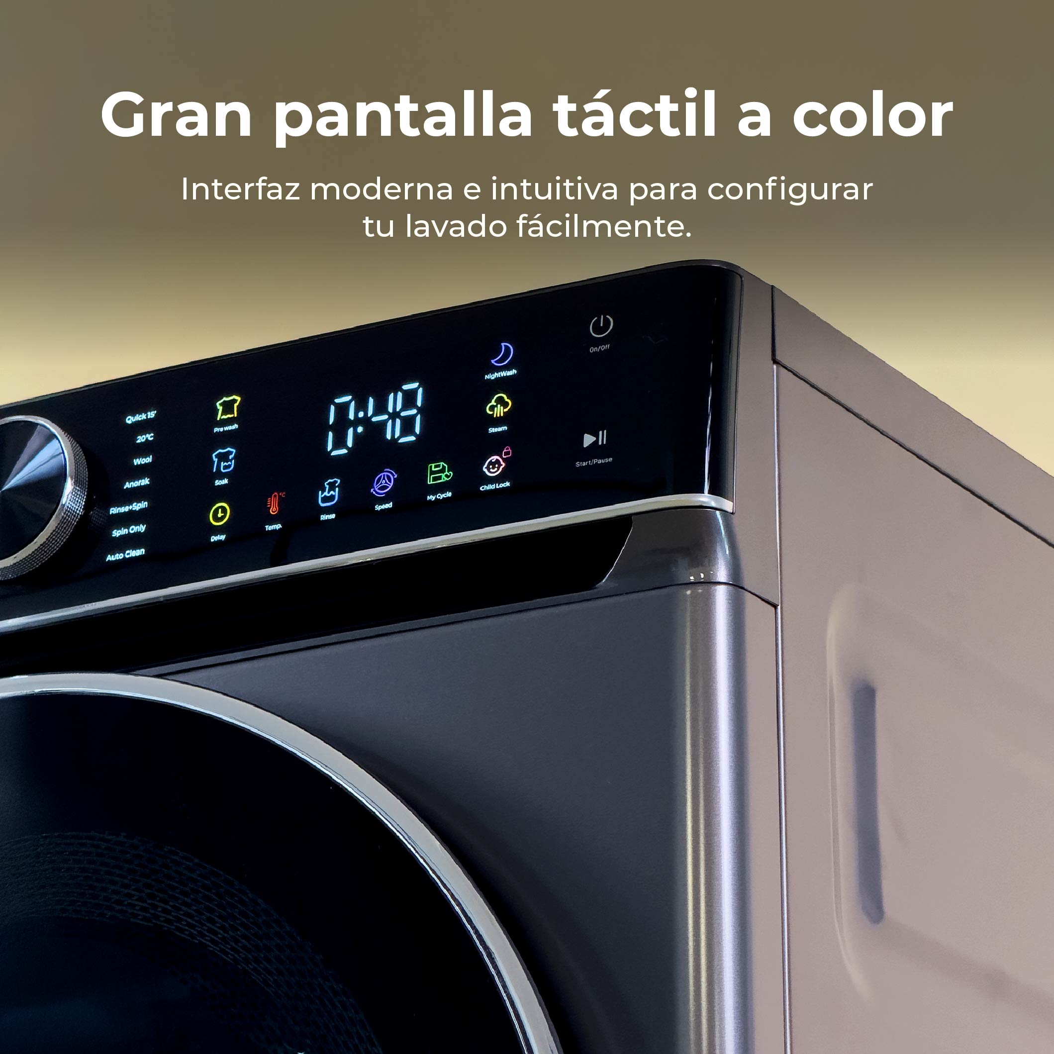 Máquina de Lavar Roupa EVVO Nova Q