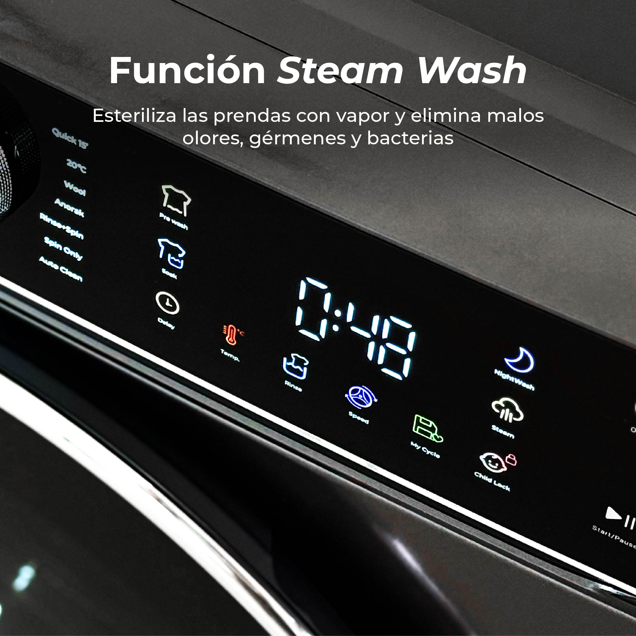 Máquina de Lavar Roupa EVVO Nova Q