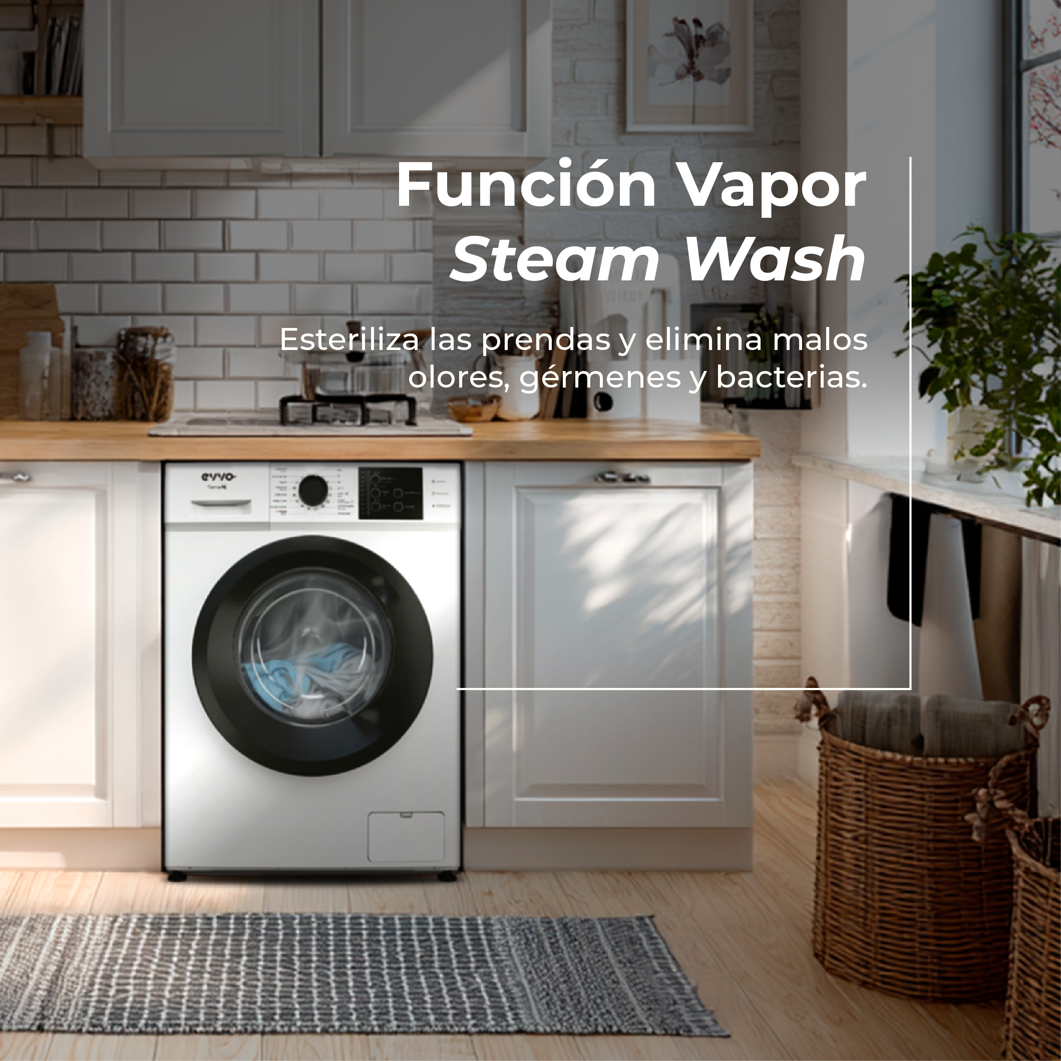 Máquina de Lavar EVVO Terra K