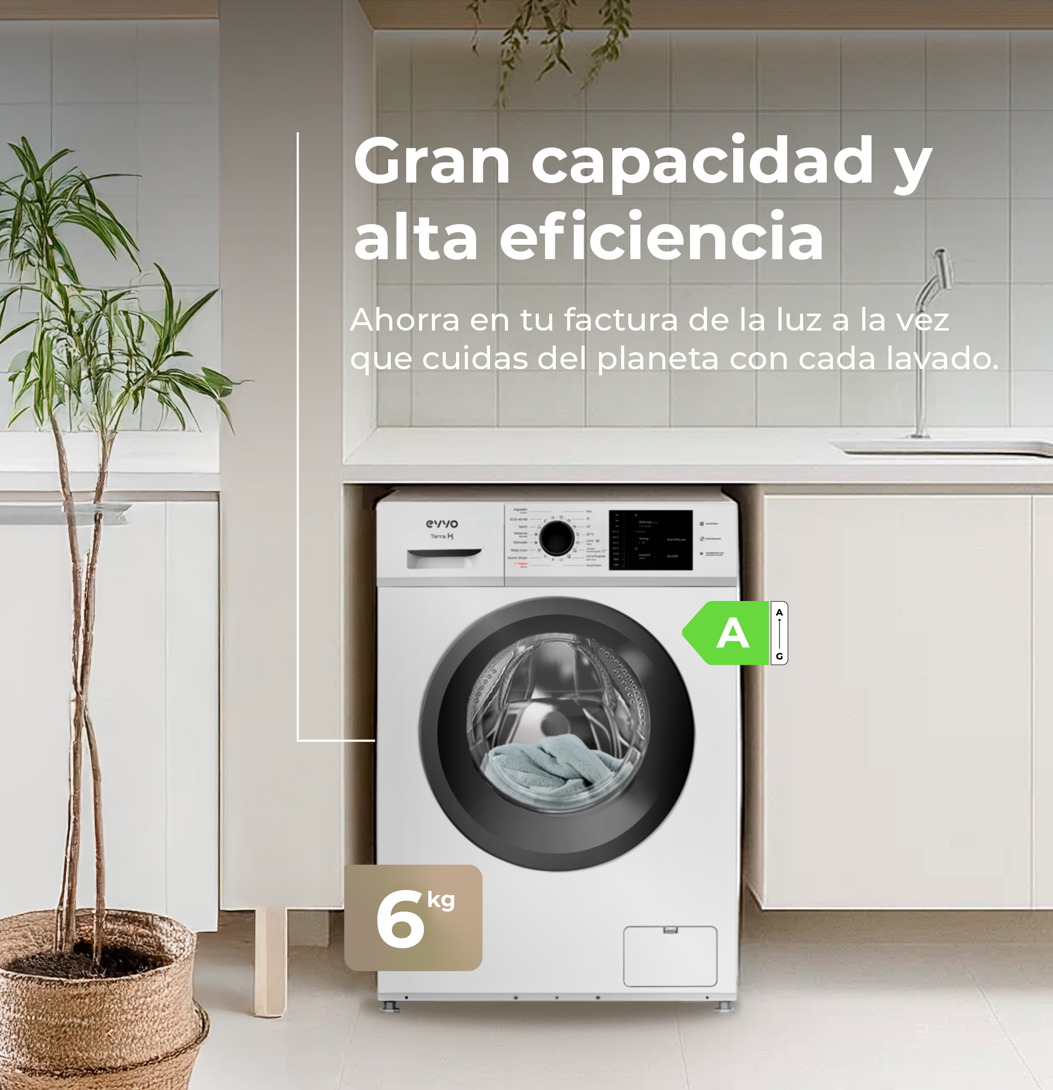 Lavadora EVVO Terra K