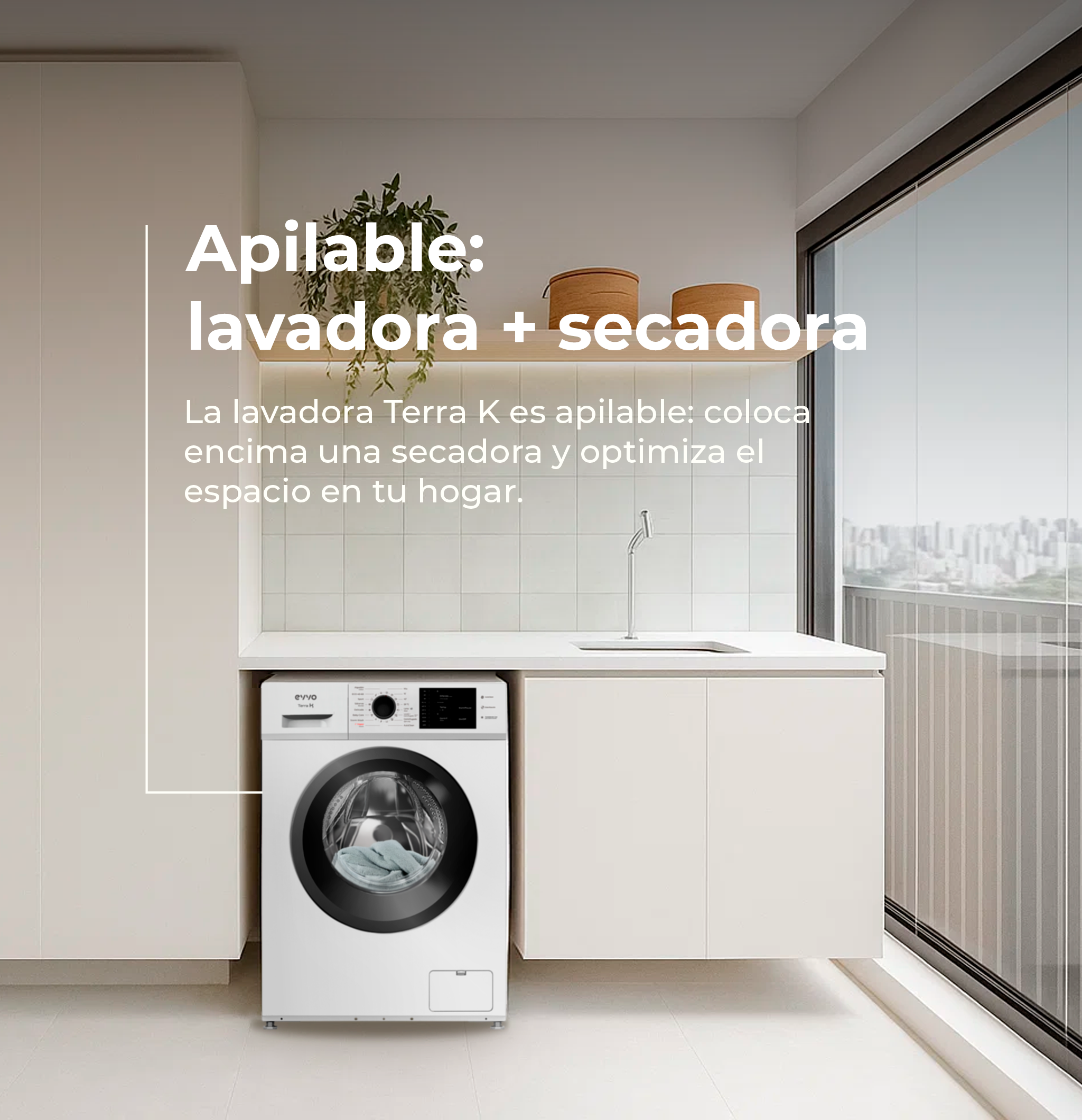 Lavadora EVVO Terra K