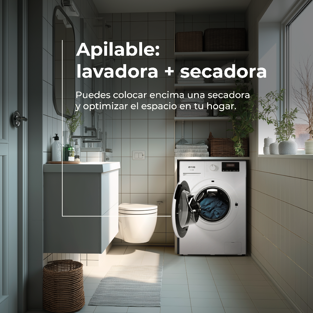 Máquina de Lavar Roupa EVVO Terra N