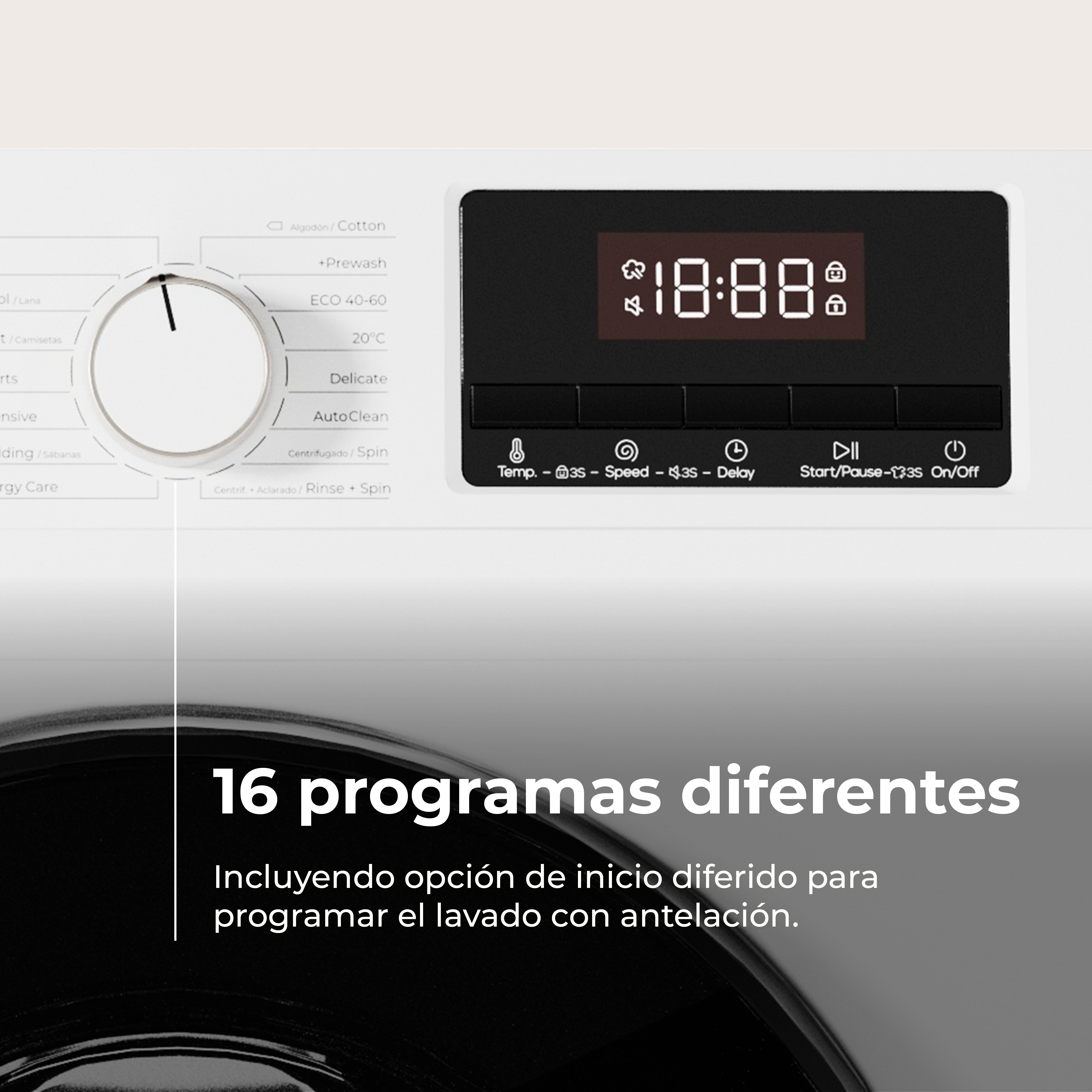 Máquina de Lavar Roupa EVVO Terra N