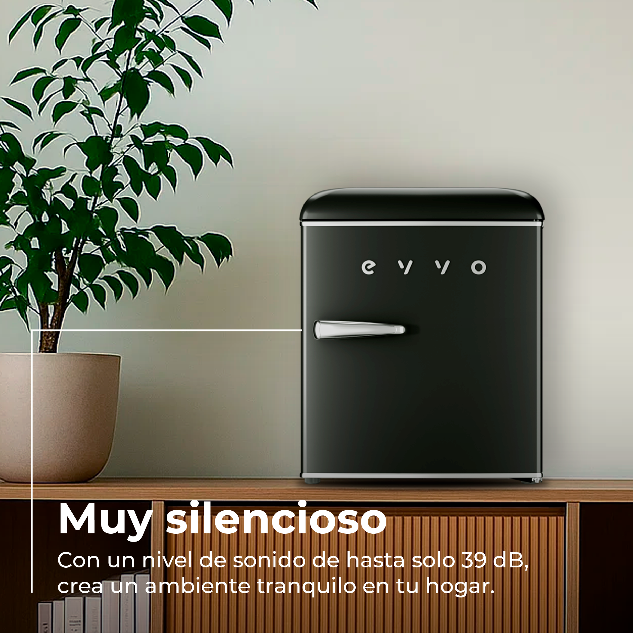 Frigorífico Mini Evvo F20 Retro