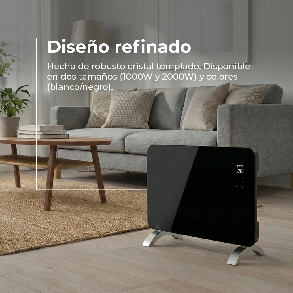 Radiador Convector EVVO C Cristal