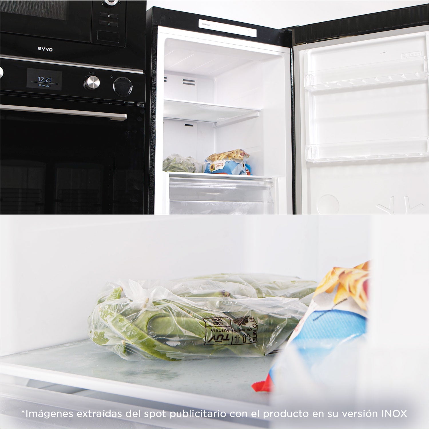 Congelador Vertical EVVO F170 Reacondicionado Clase A