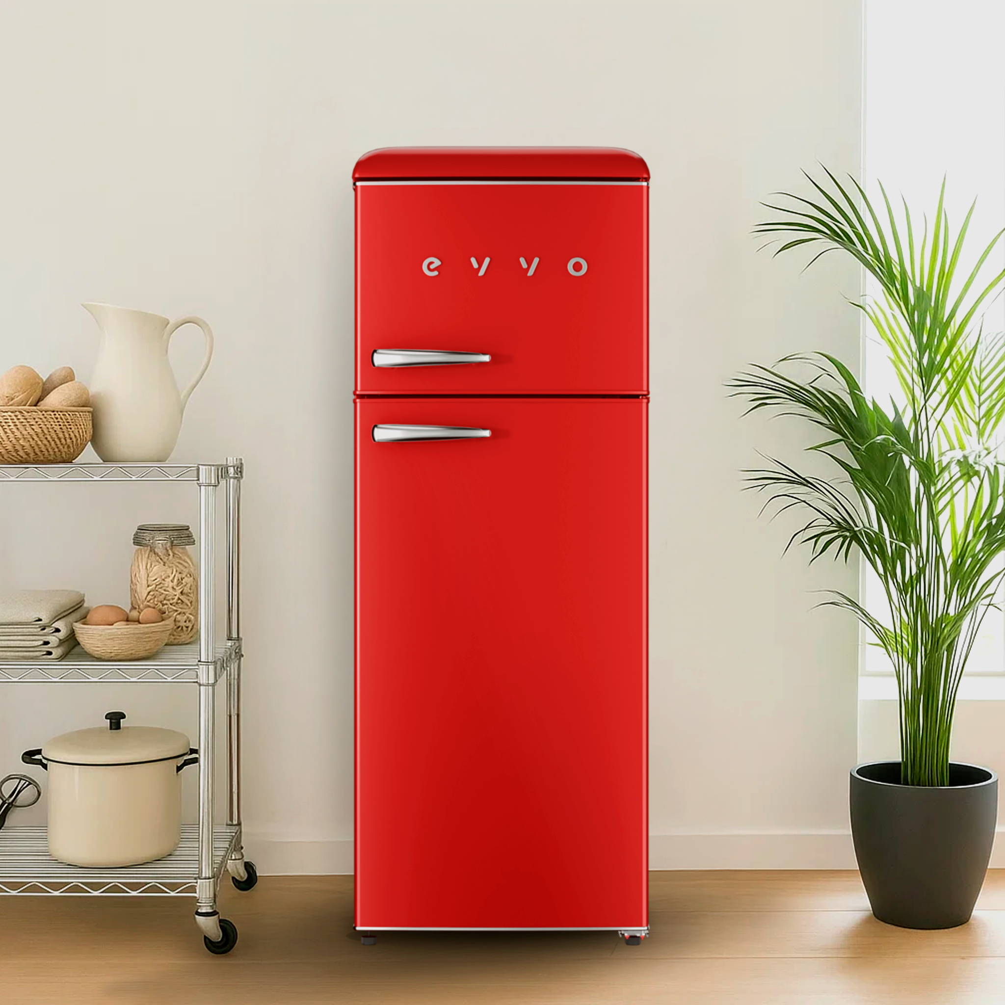 Frigorífico 2 puertas EVVO F45 Retro