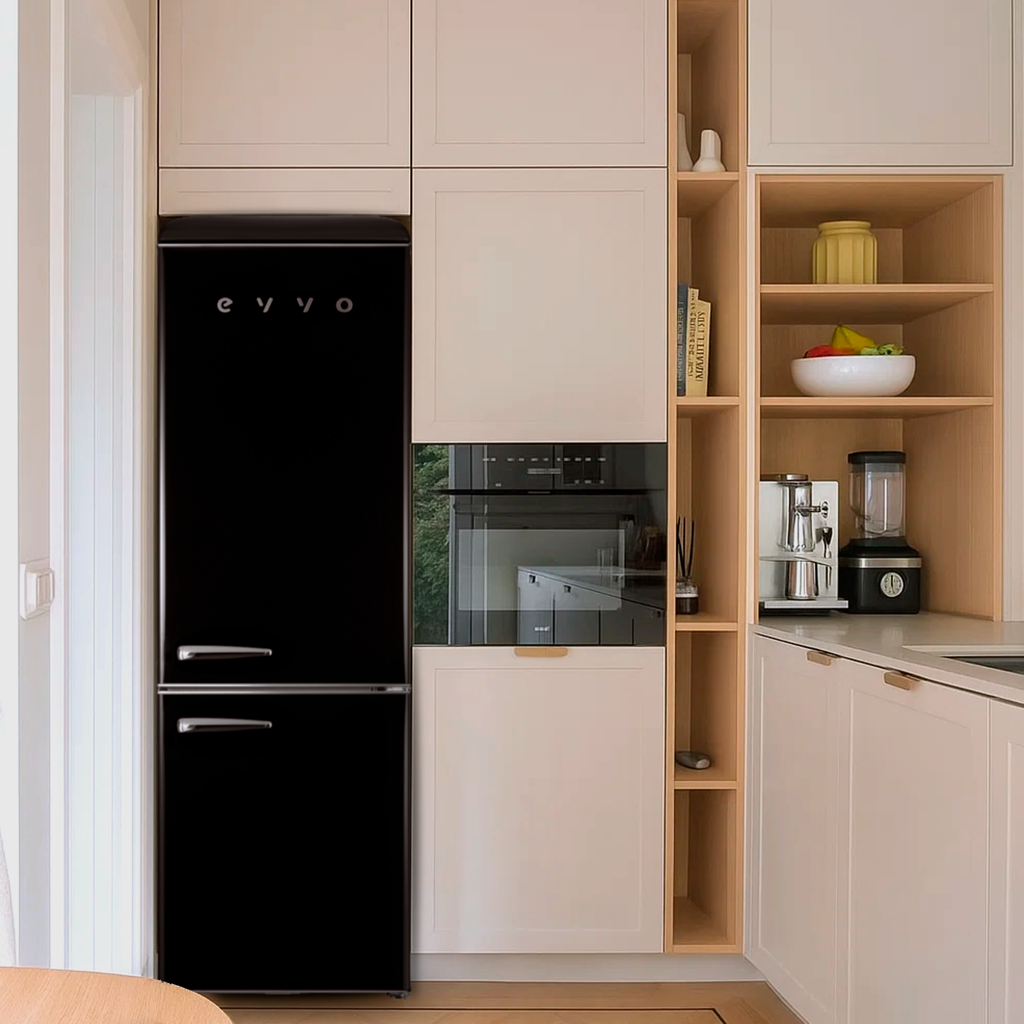 Frigorífico combi EVVO F55 Retro