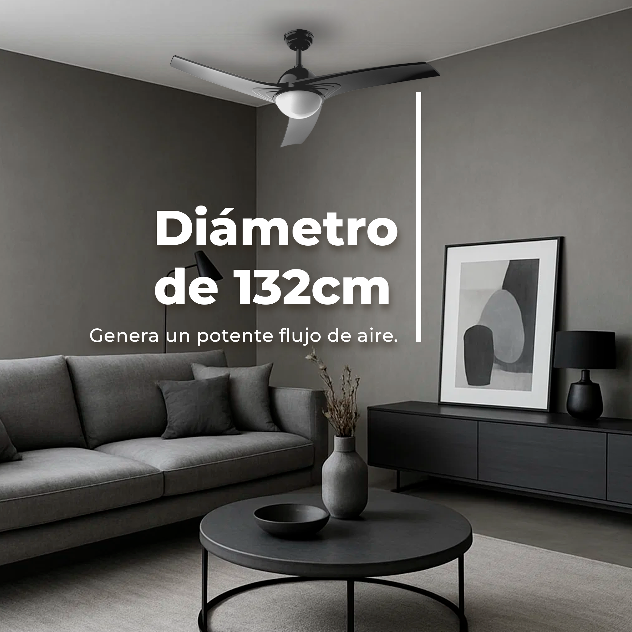Ventilador de techo EVVO V522