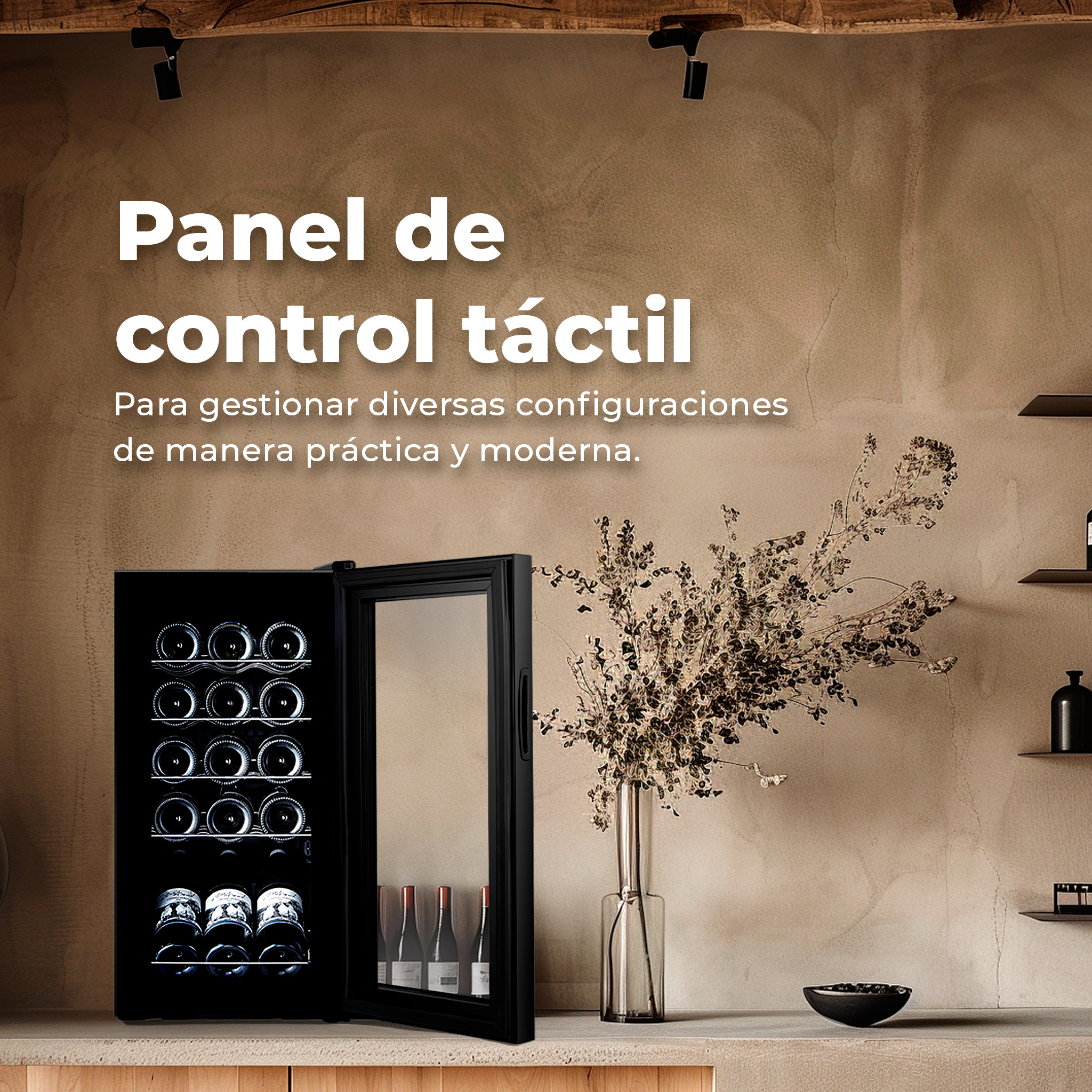 Vinoteca EVVO VT15 Compressor