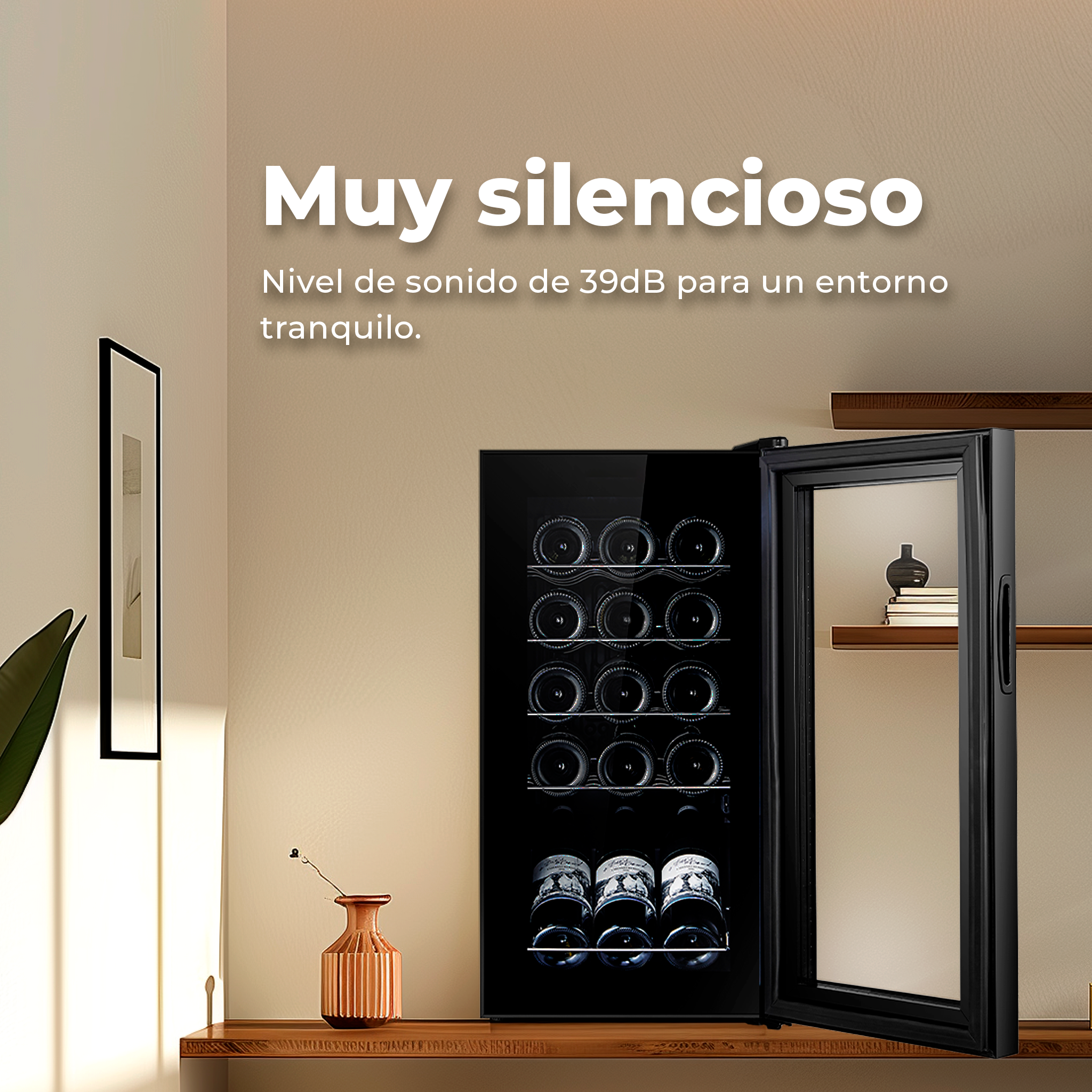 Vinoteca EVVO VT15 Compressor