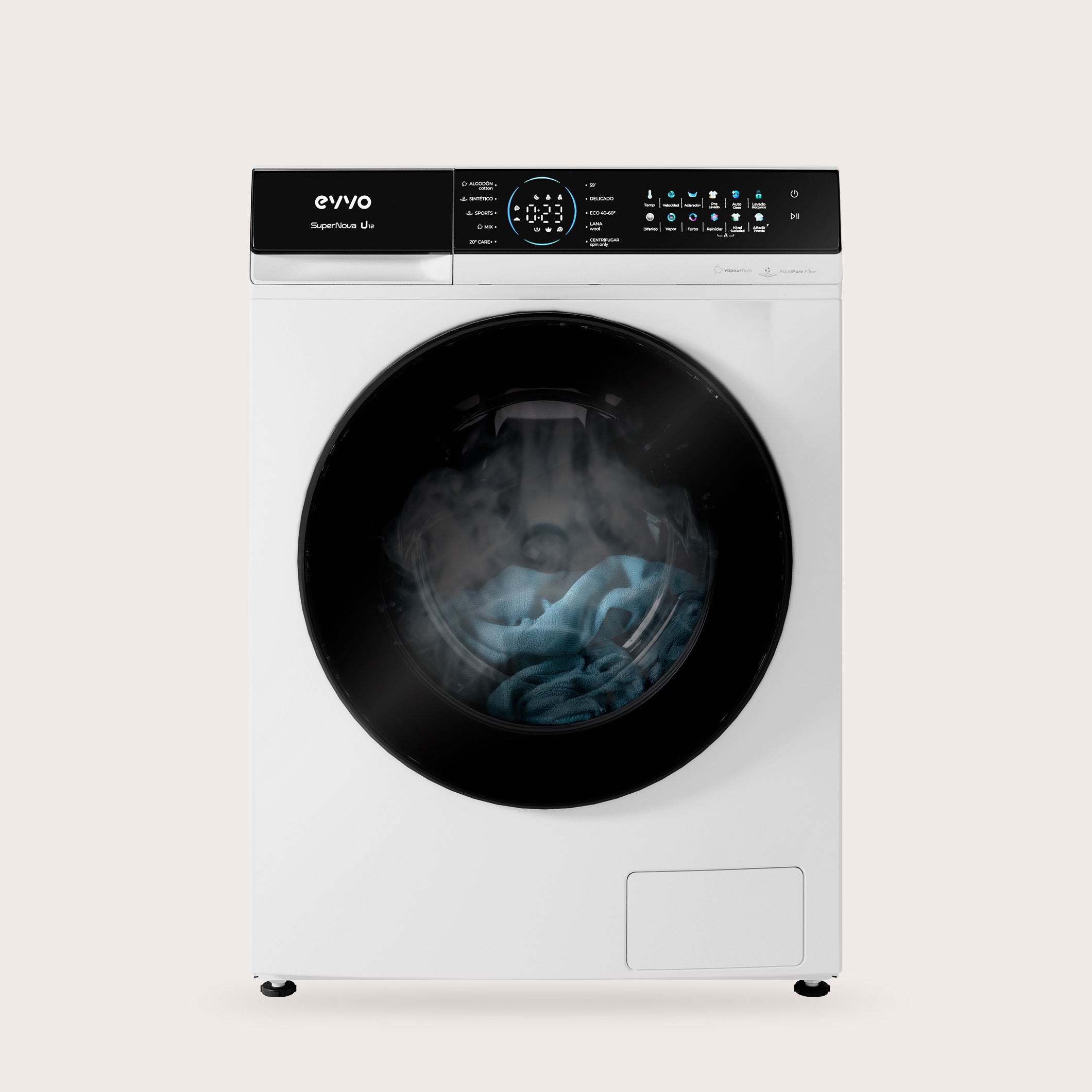 Lavadora EVVO Supernova U 12Kg