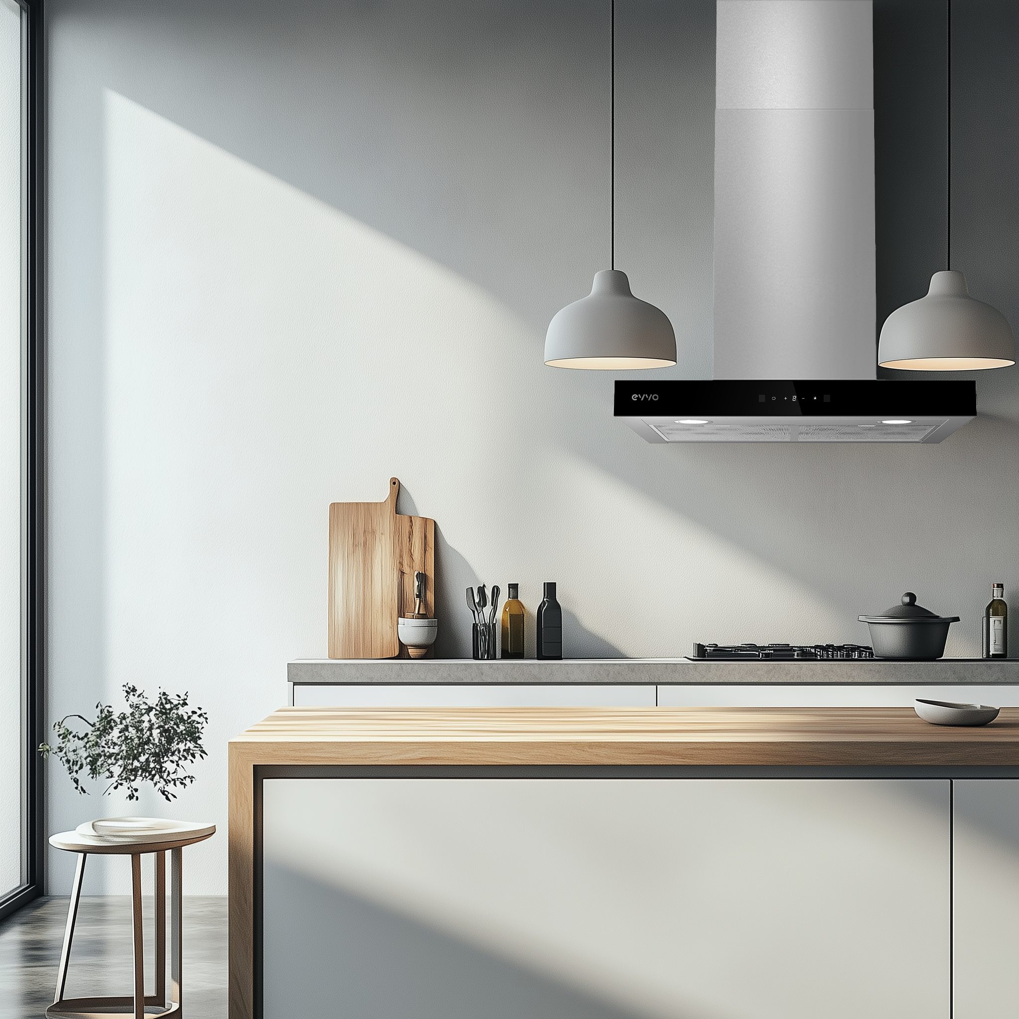 Campana Extractora Decorativa EVVO CE31