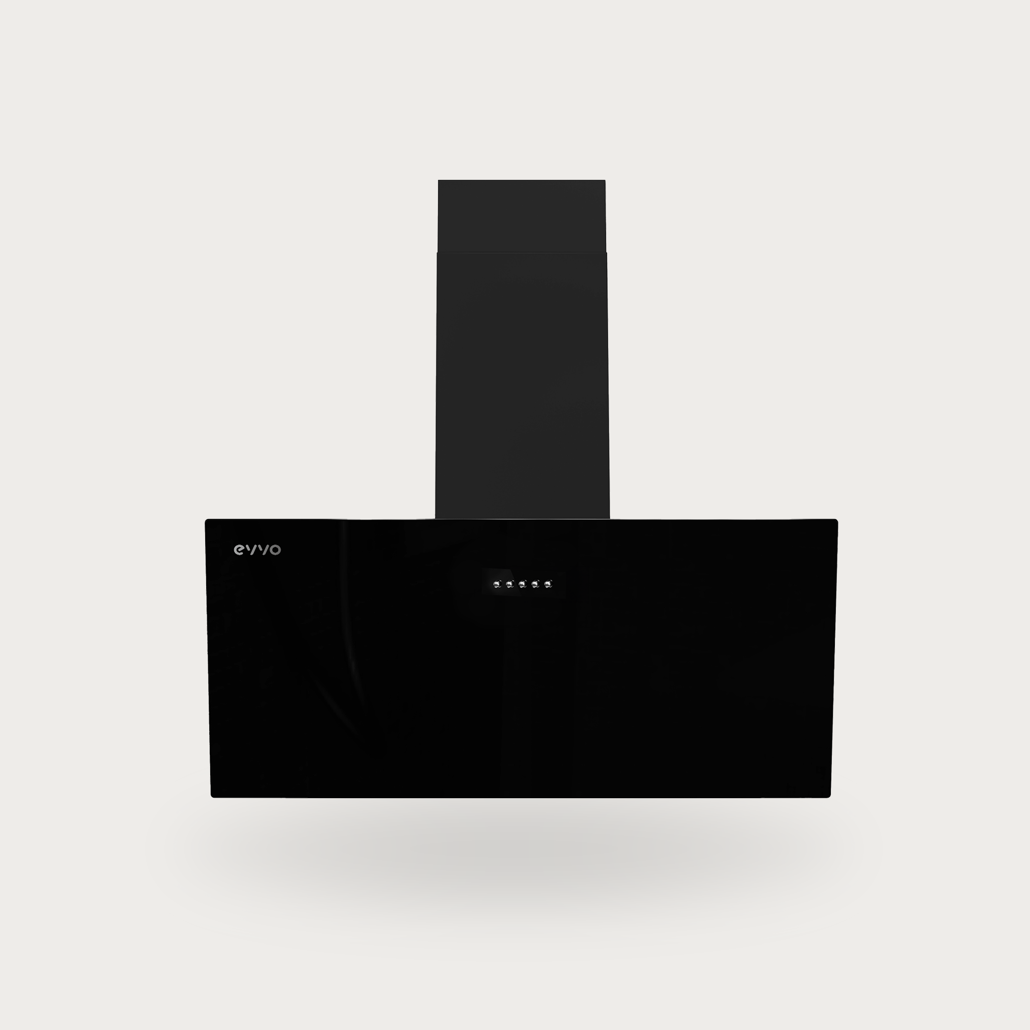 Campana Extractora Decorativa EVVO CE45 Cristal Black