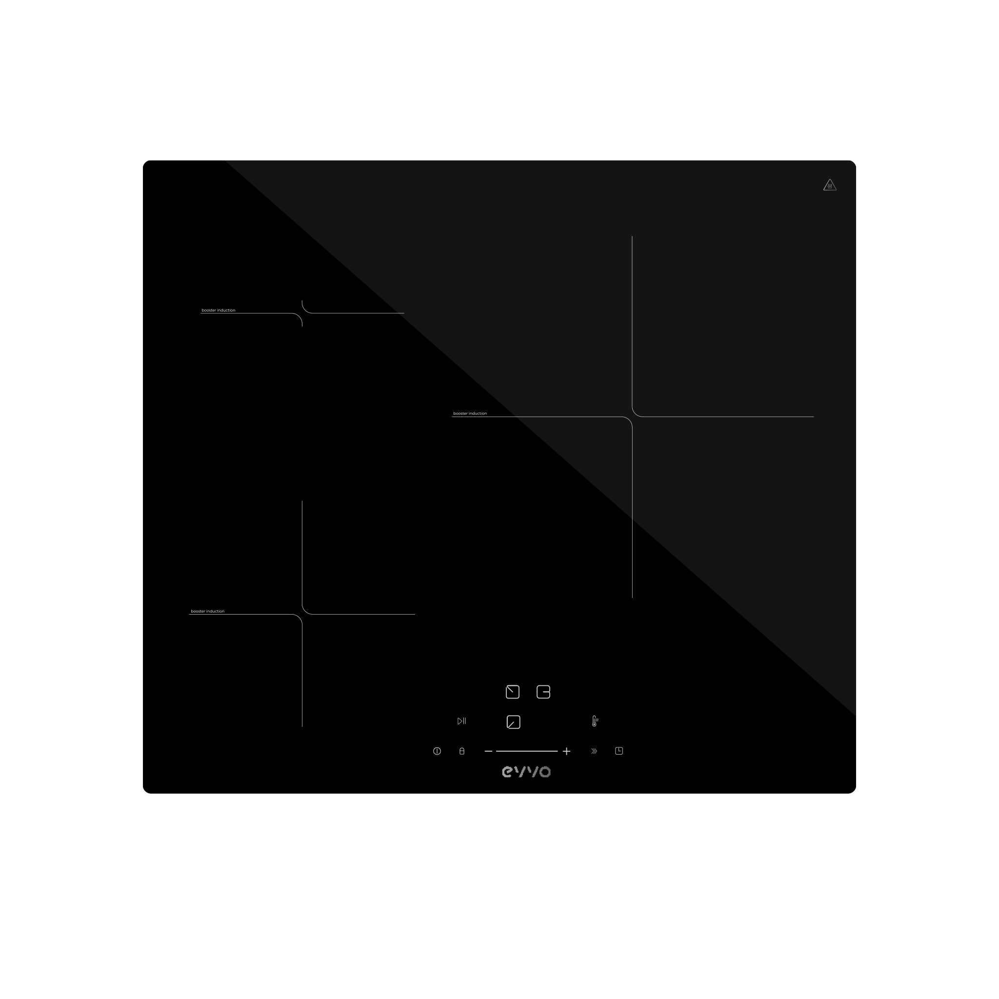 Placa Inducción EVVO V61 Reacondicionado Clase A