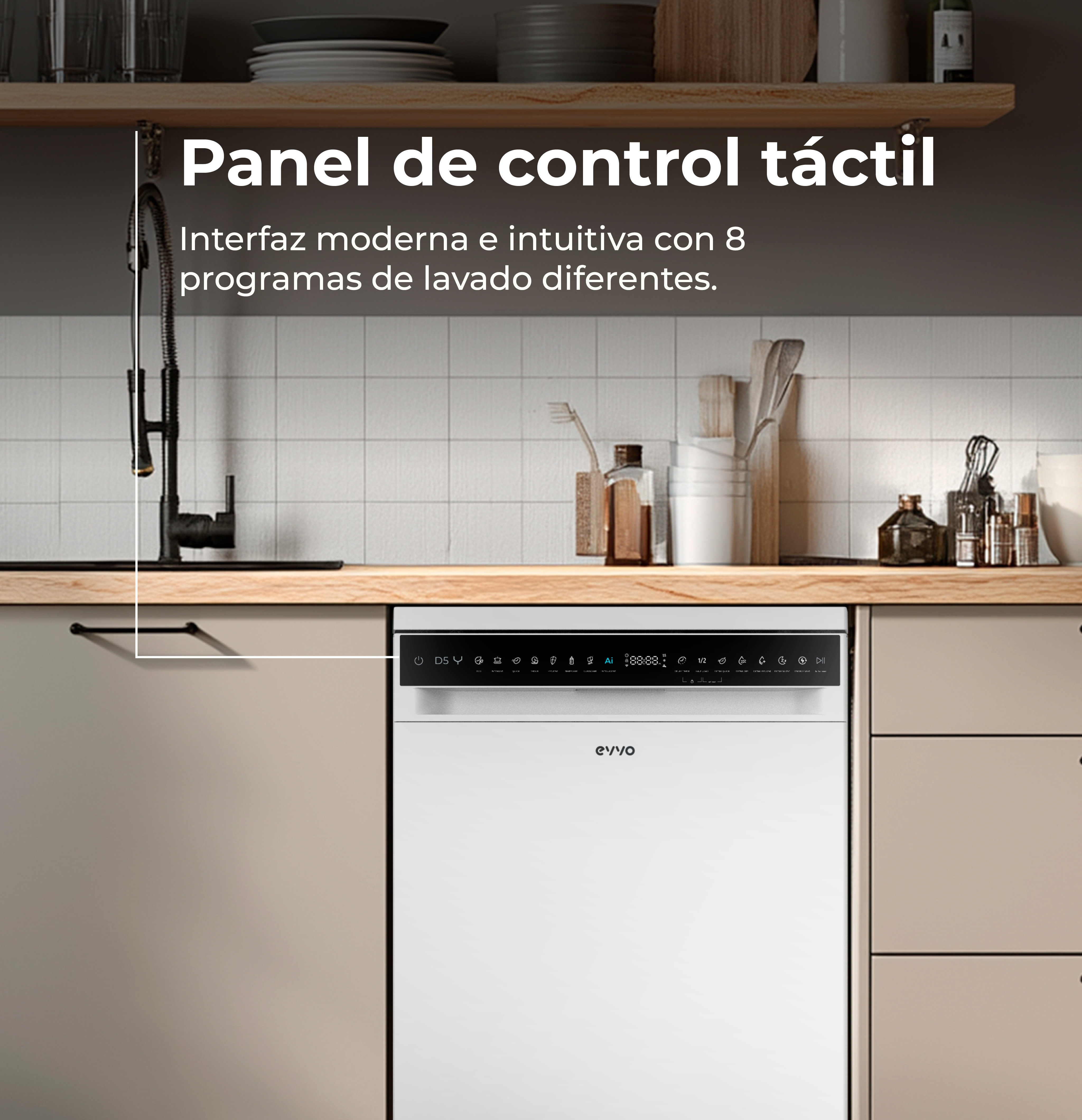 Lavavajillas EVVO D5Y