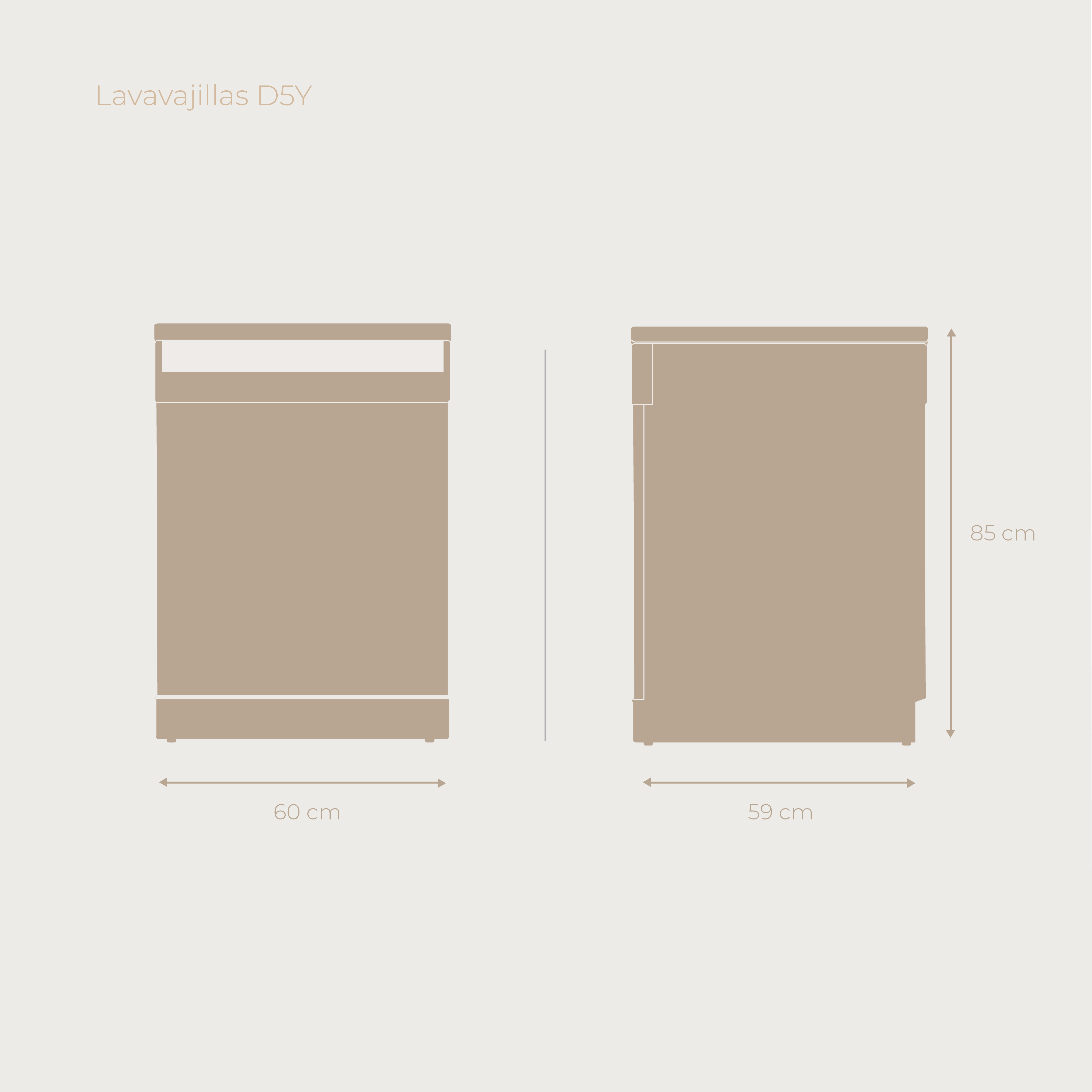 Lavavajillas EVVO D5Y