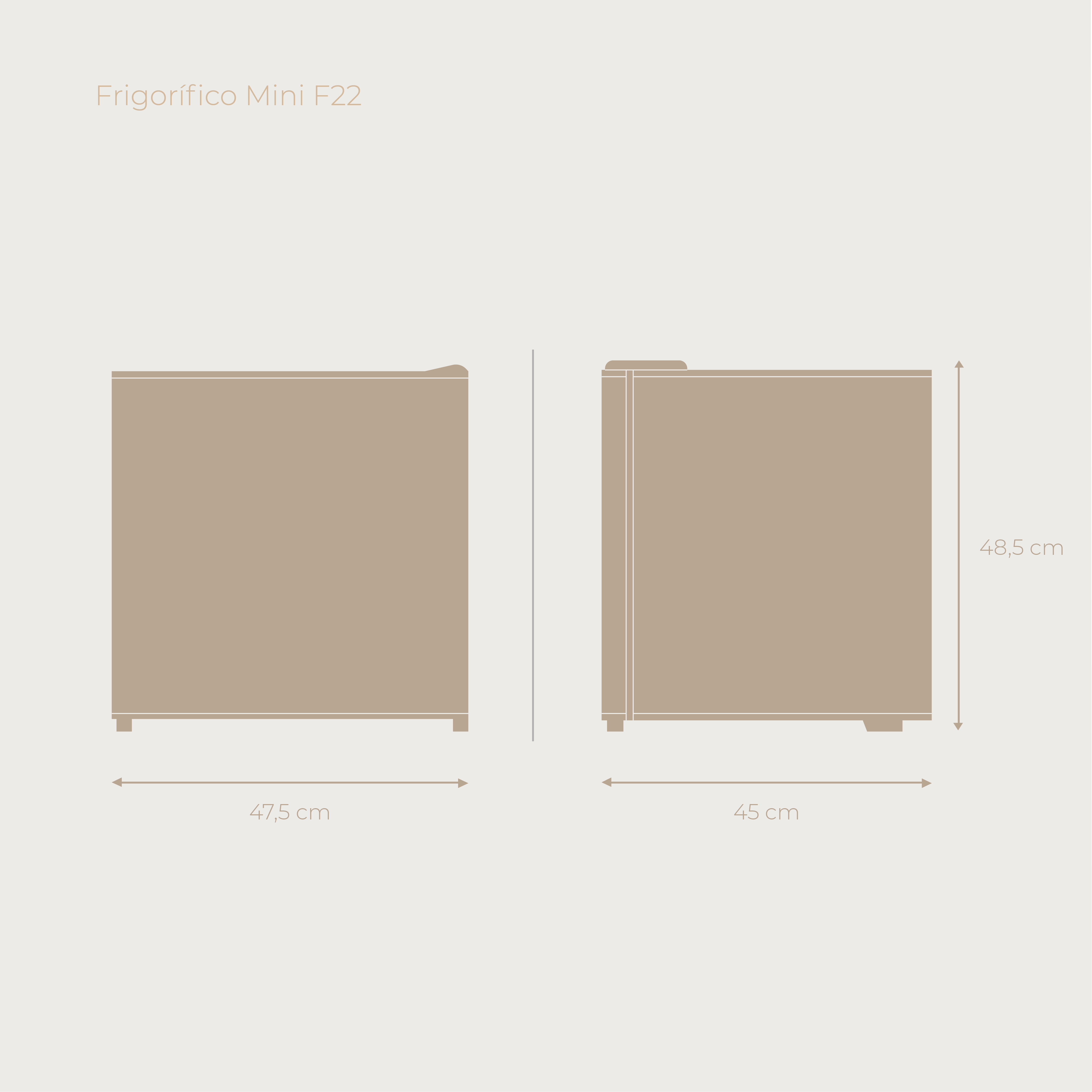 Frigorífico Mini F22