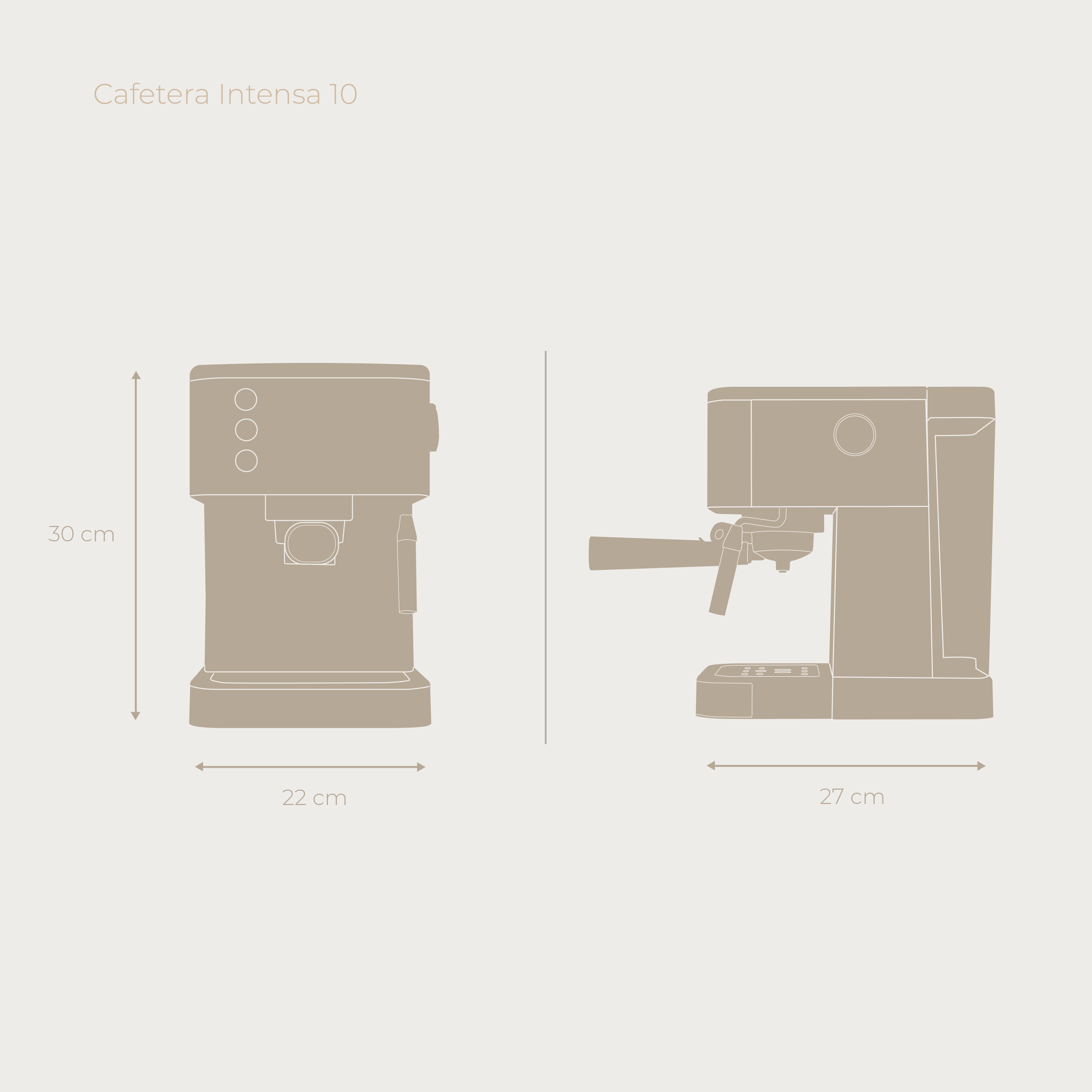 Cafetera Espresso EVVO Intensa 10
