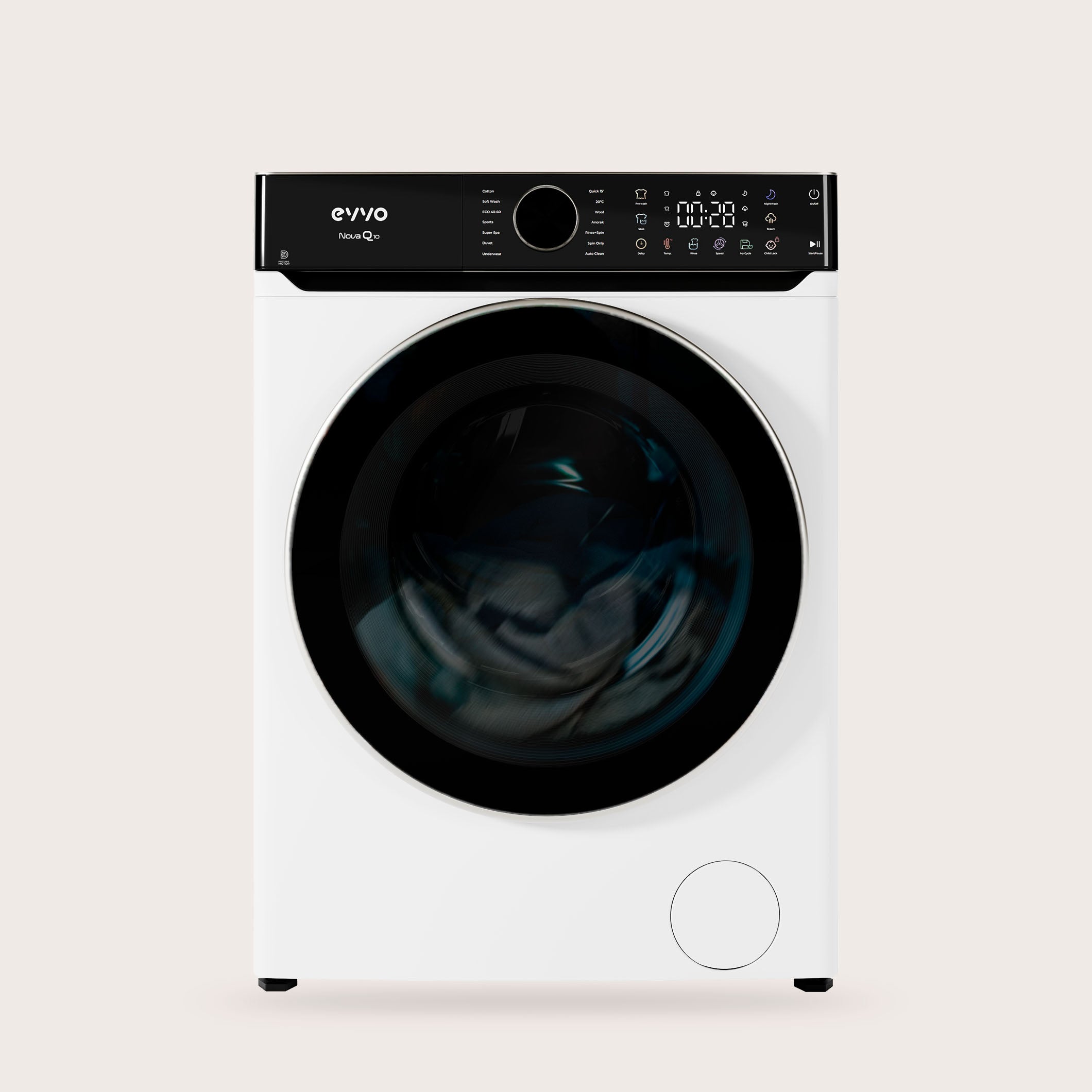 Máquina de Lavar Roupa EVVO Nova Q