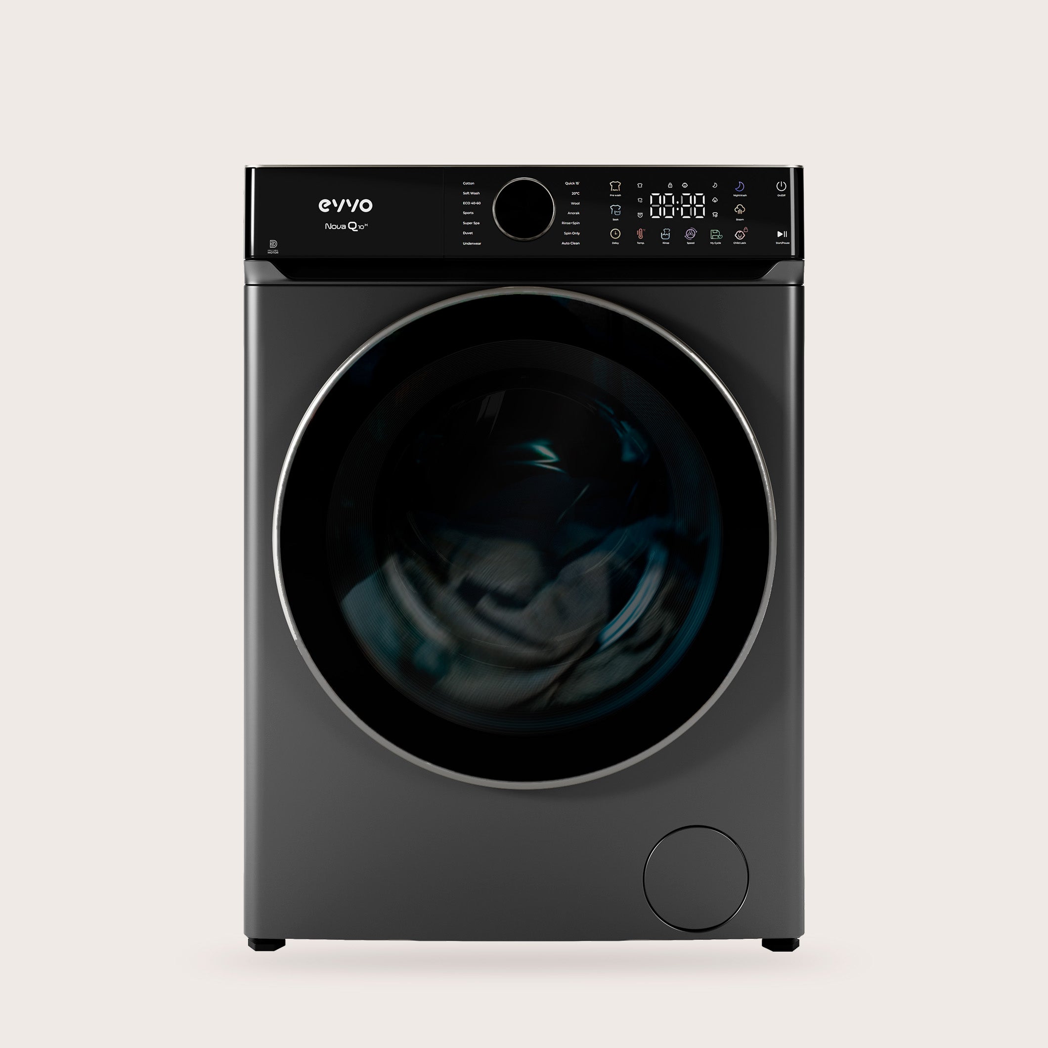 Máquina de Lavar Roupa EVVO Nova Q